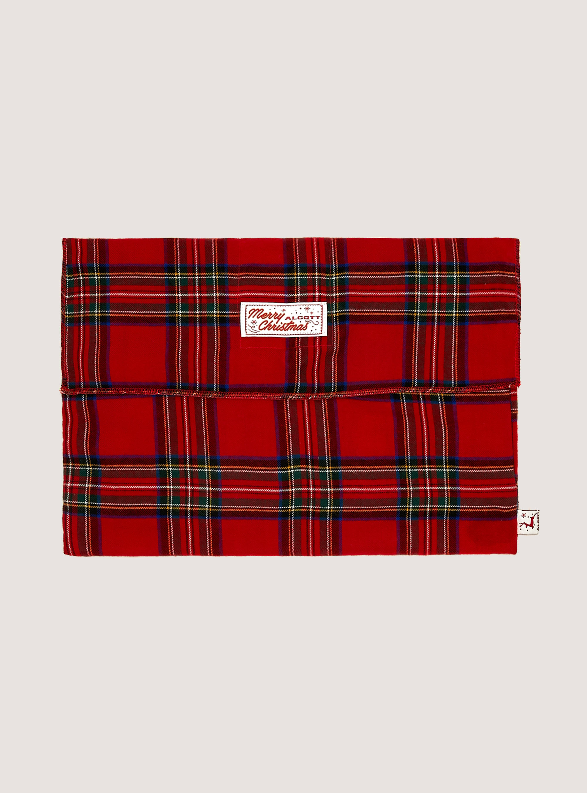 Pigiama Christmas Family Collection in tartan, RD2 RED MEDIUM