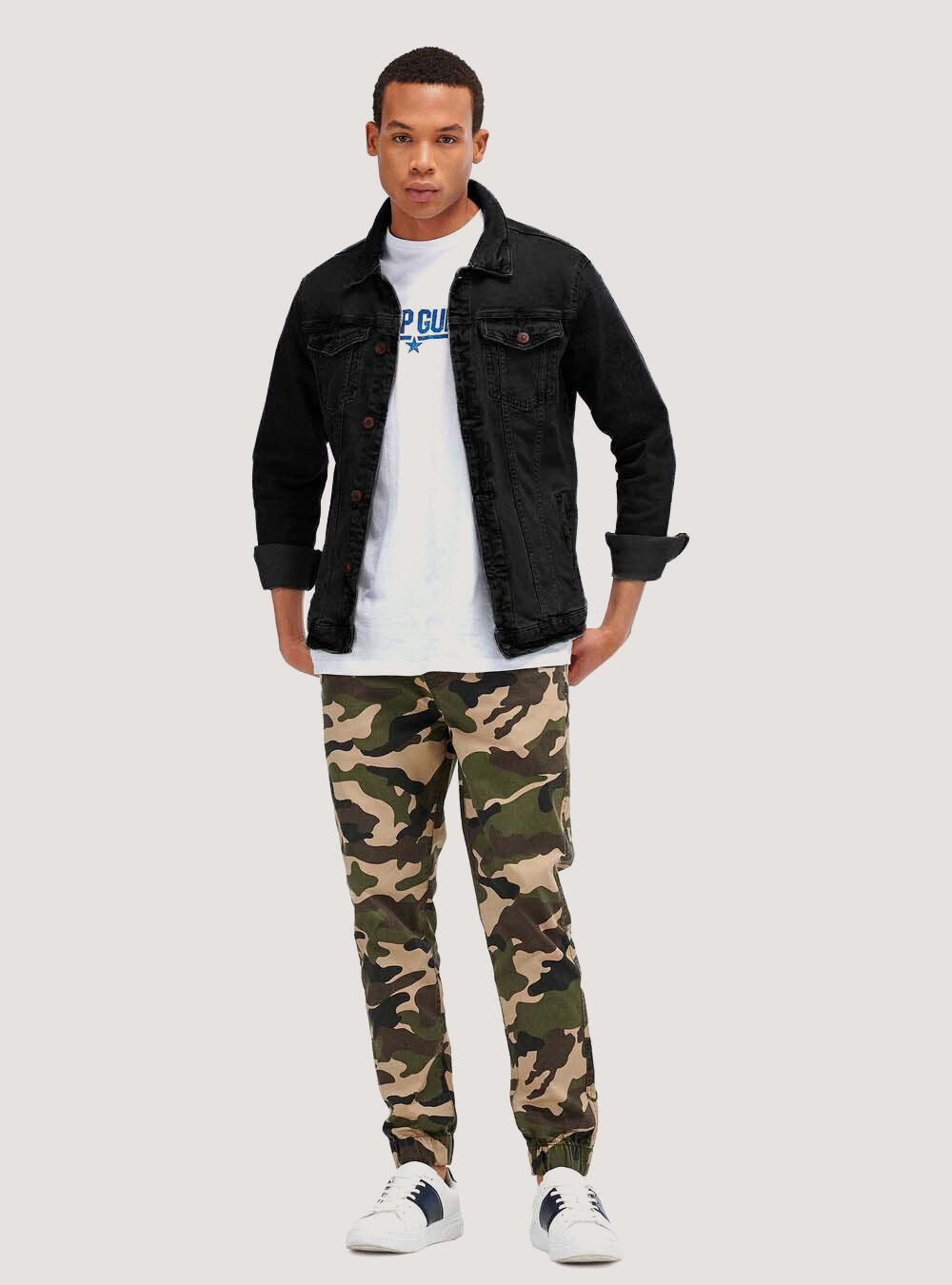 Veste en jean stretch confortable