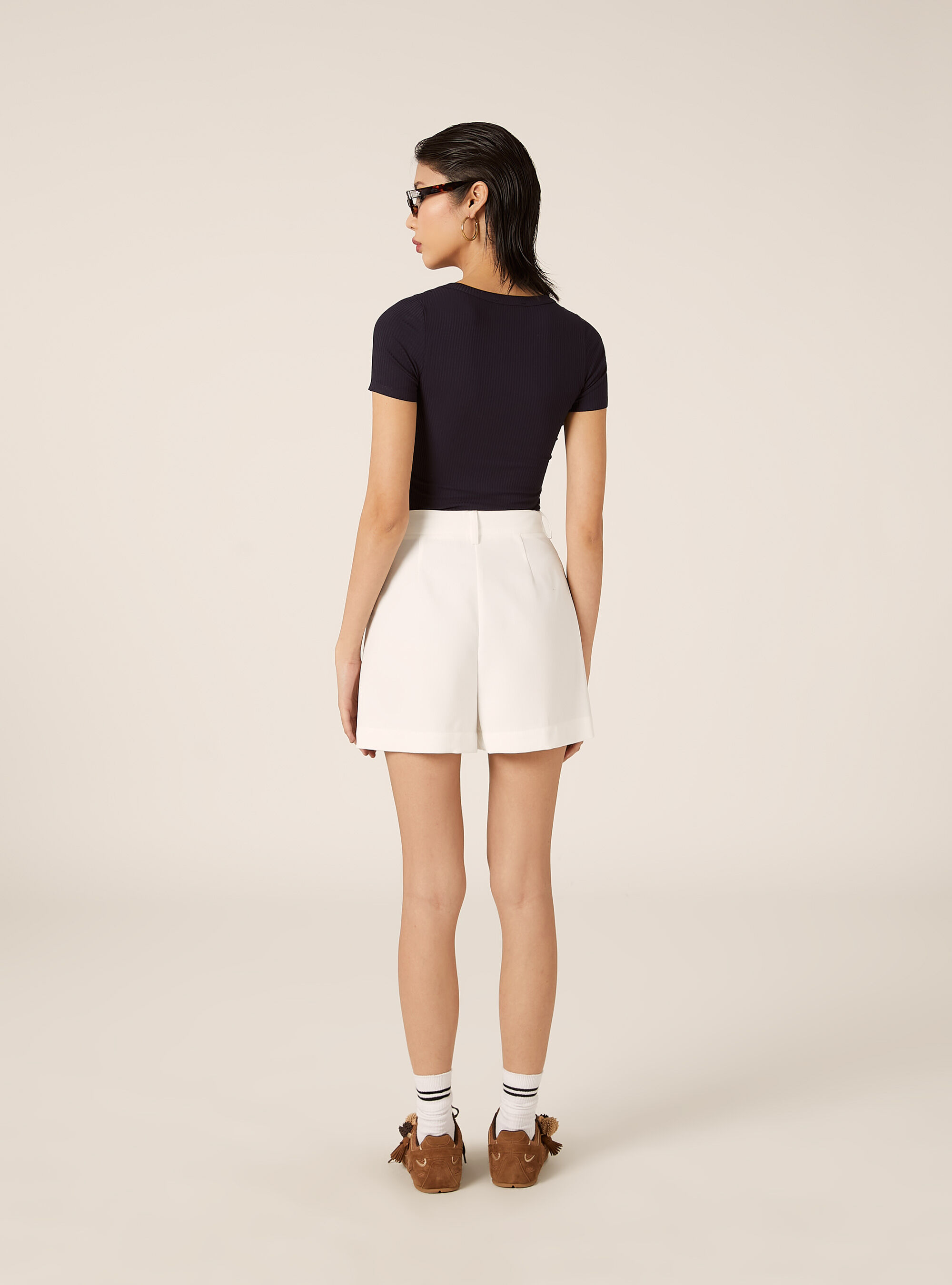 Body de Manga Corta de Canal&eacute;, NA2 NAVY MEDIUM