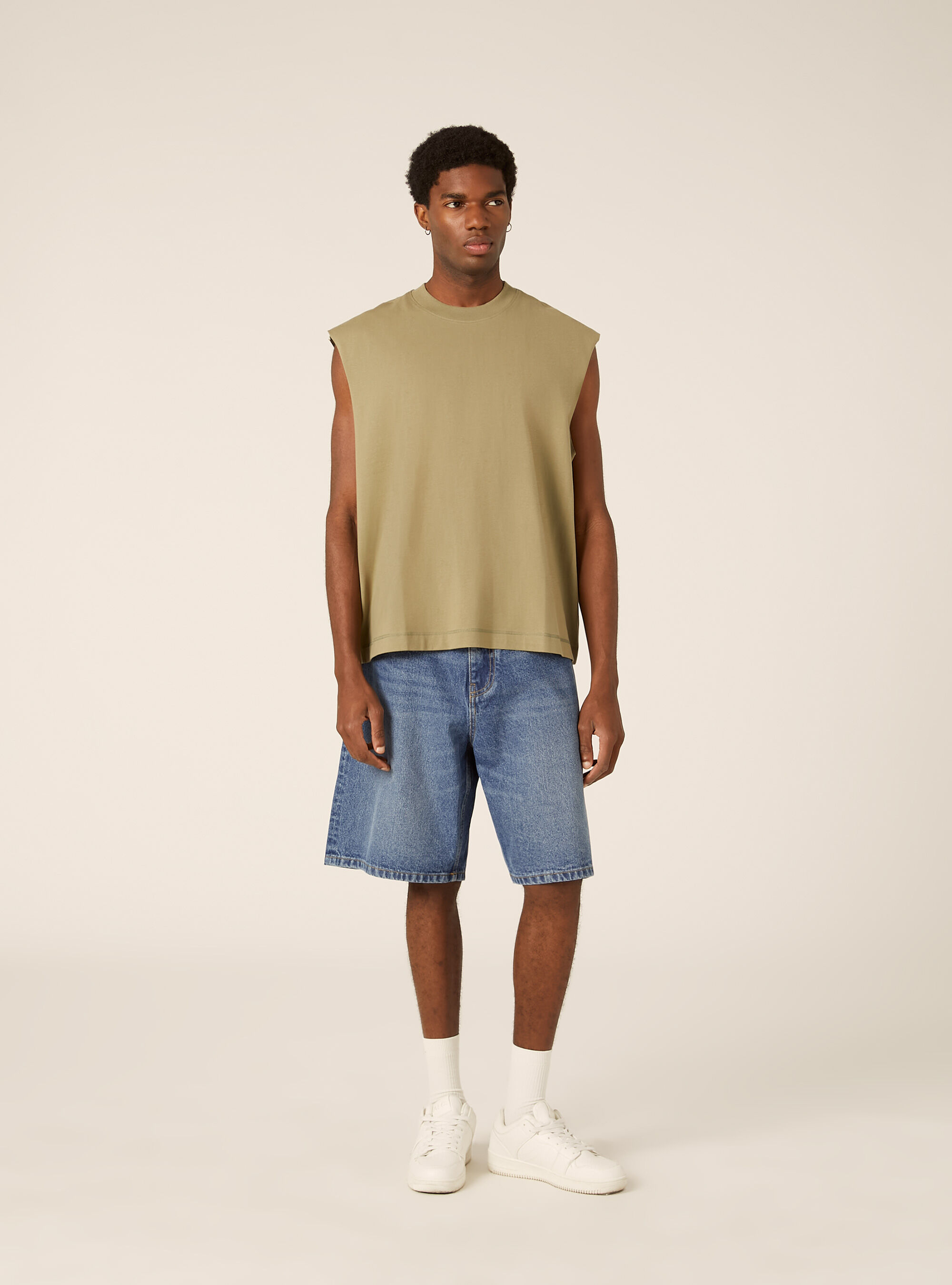 Boxy Fit Tank Top