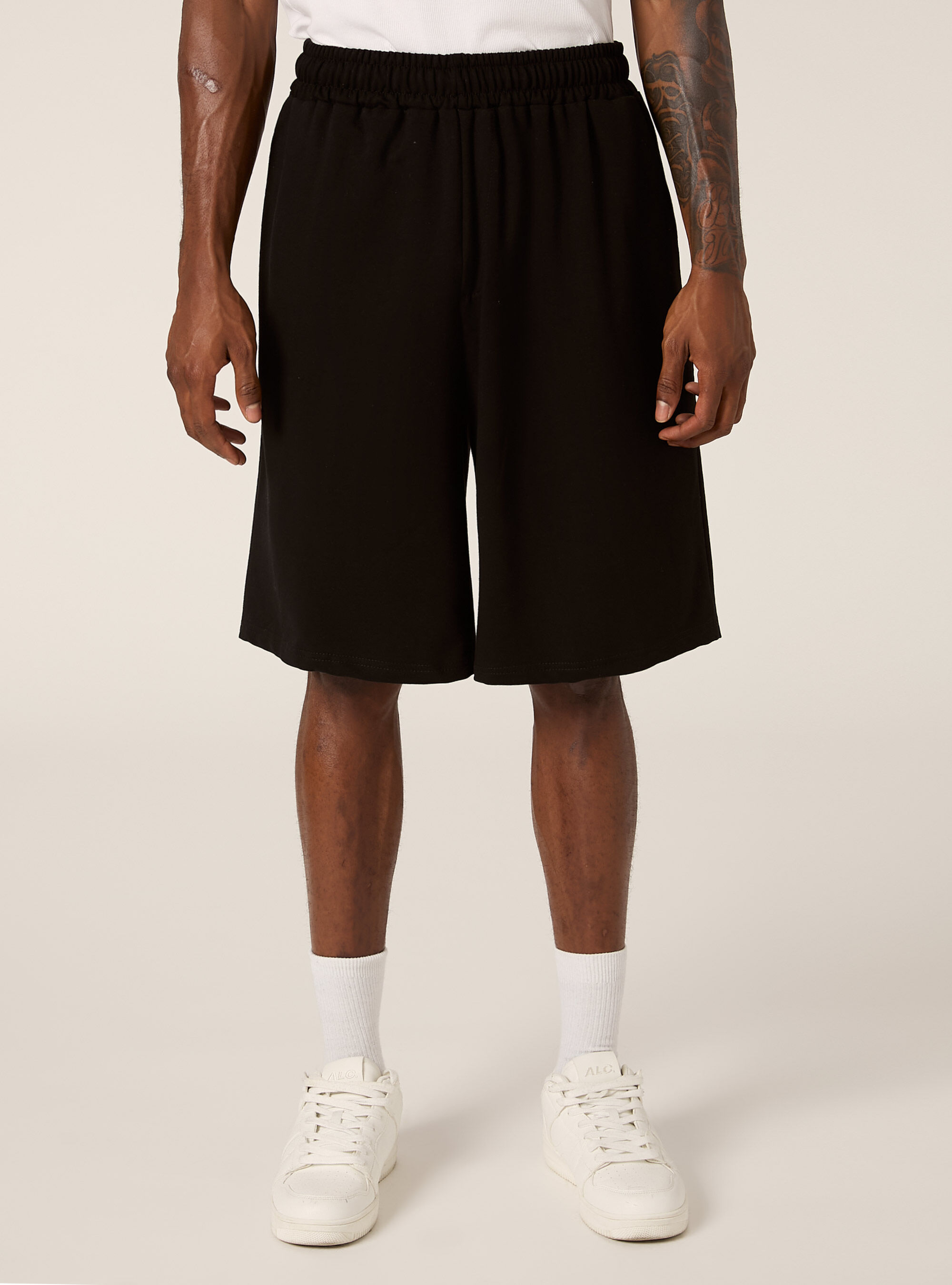 Loose Fit Bermuda Shorts