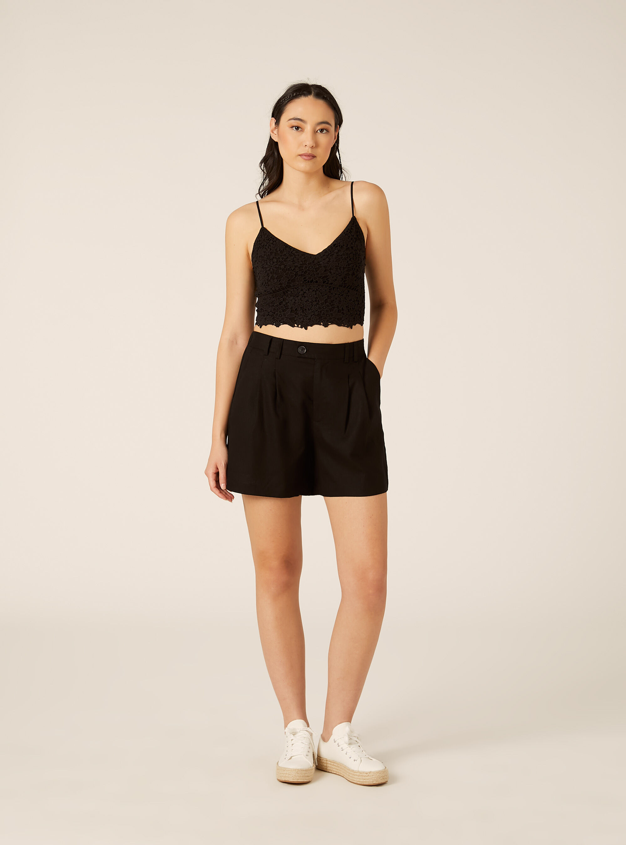 Top en maille crochet