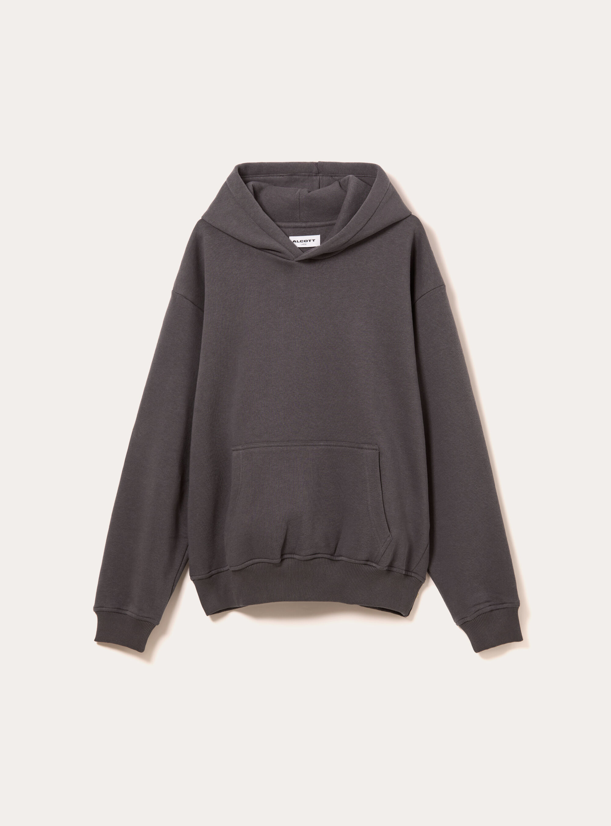Sweat &agrave; capuche coupe boxy, GY1 GREY DARK