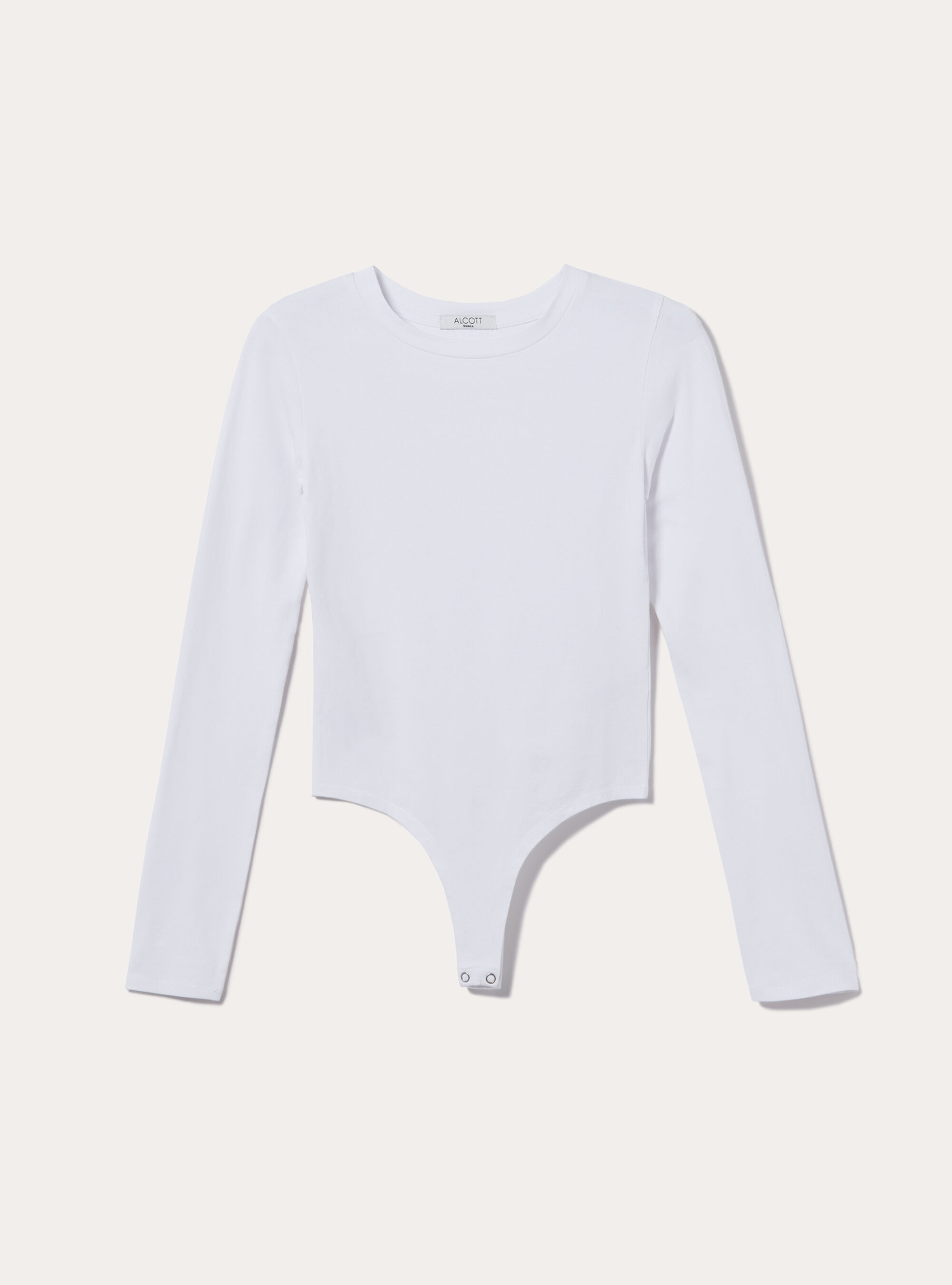 Body &agrave; manches longues, WH2 WHITE