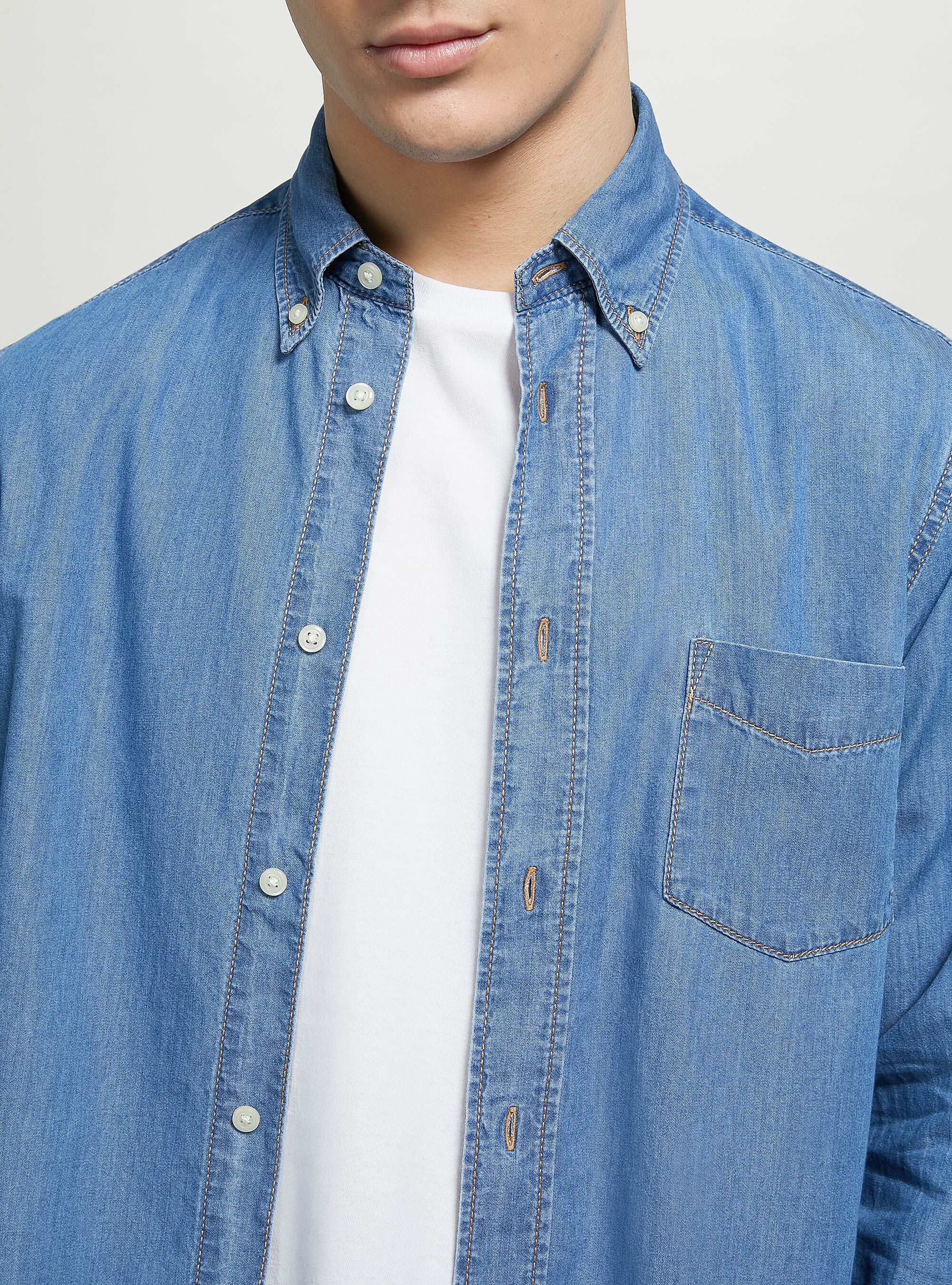 Denim shirt