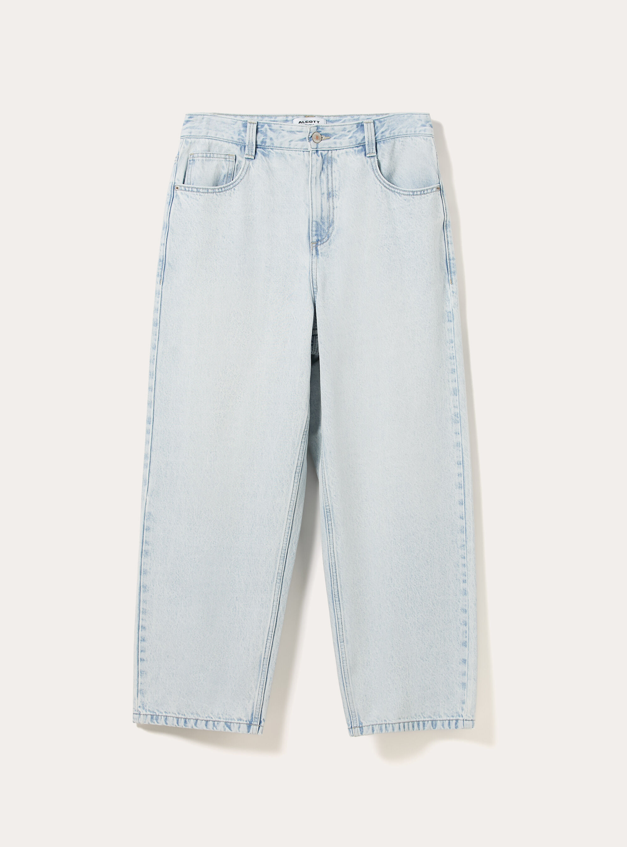 Vaqueros de corte superholgado, D008 SUPER LIGHT BLUE