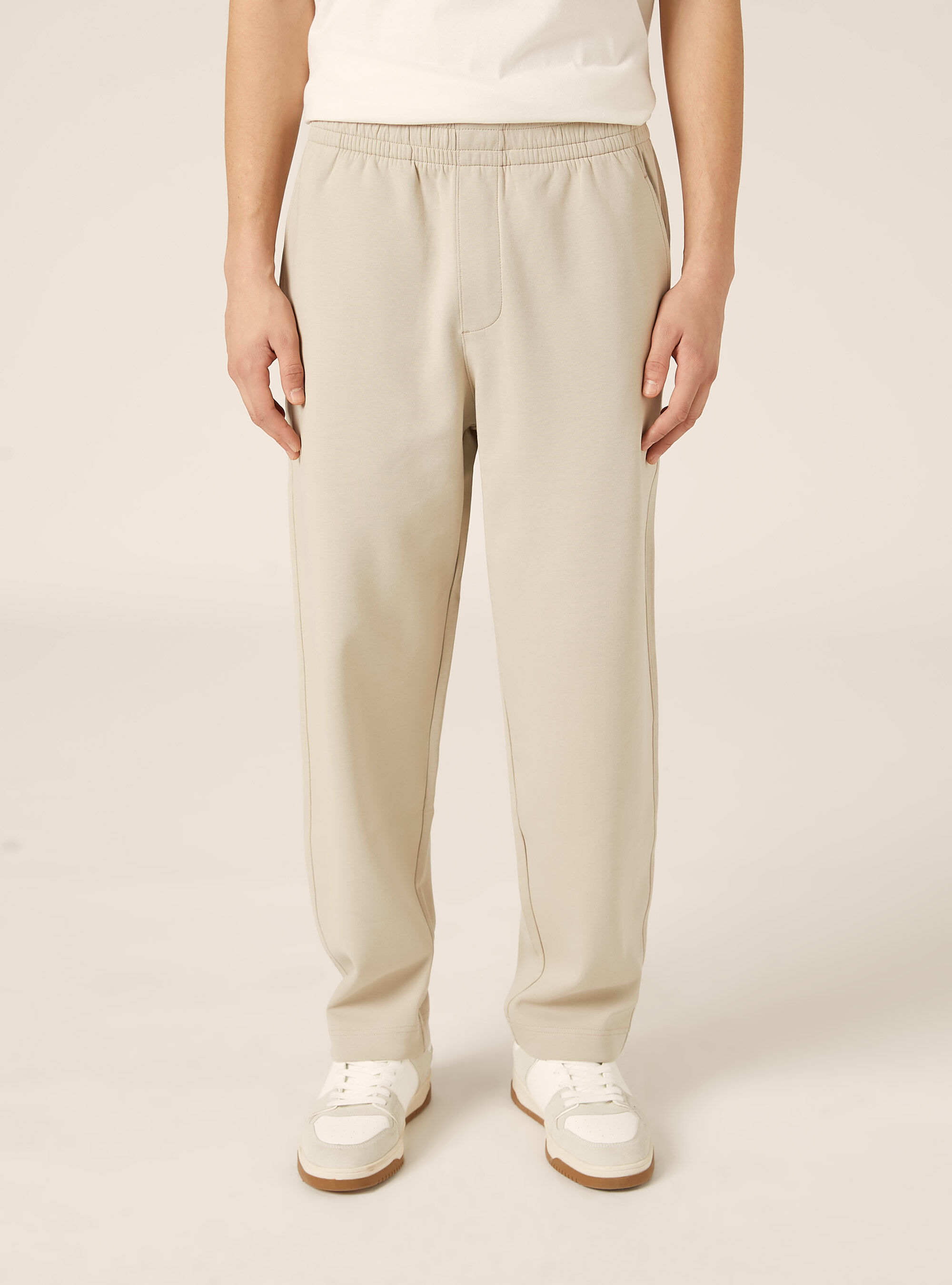 Soft touch technical jogger pants