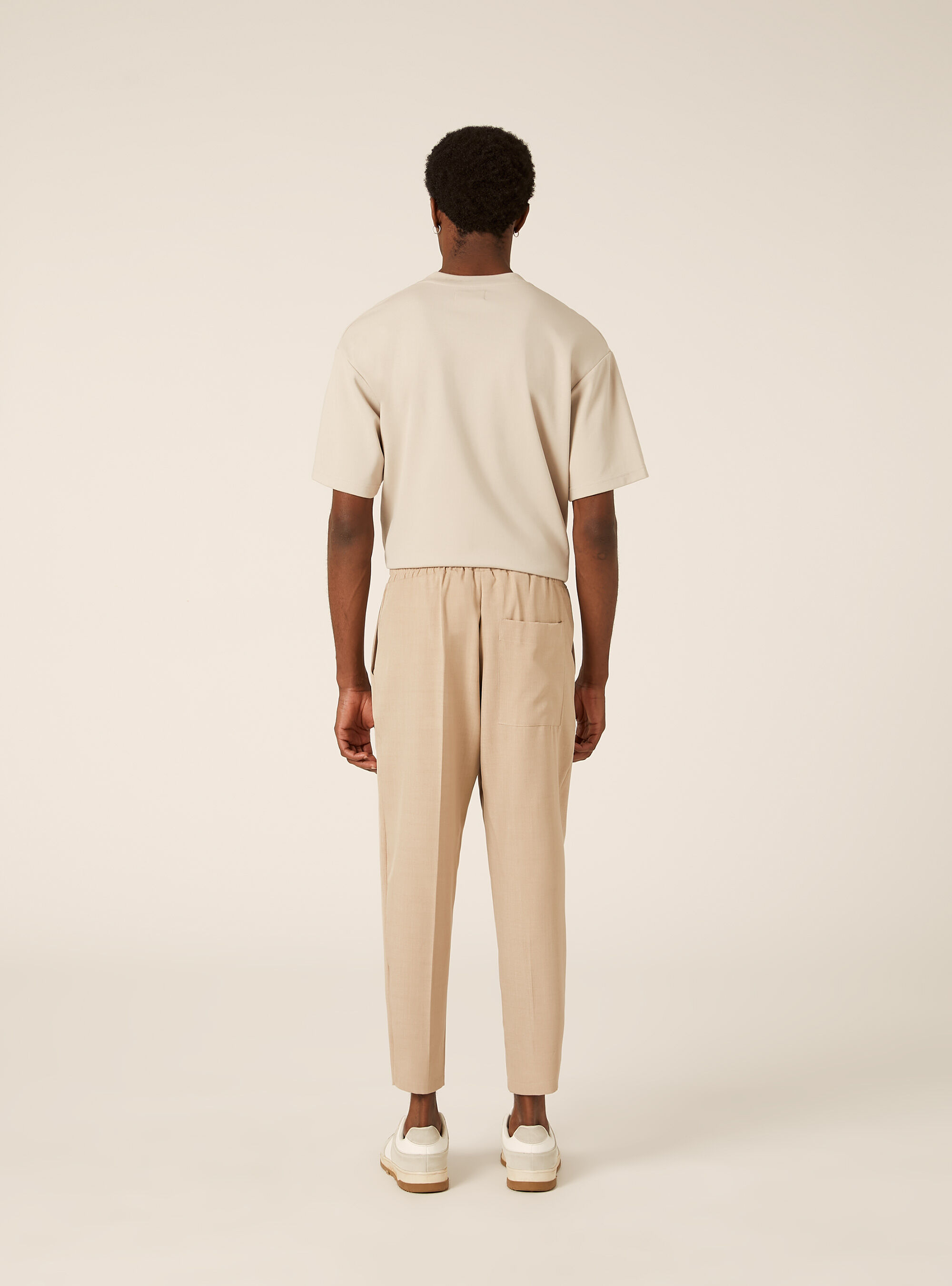 Sartoriale Jogger-Hose, BG3 BEIGE LIGHT