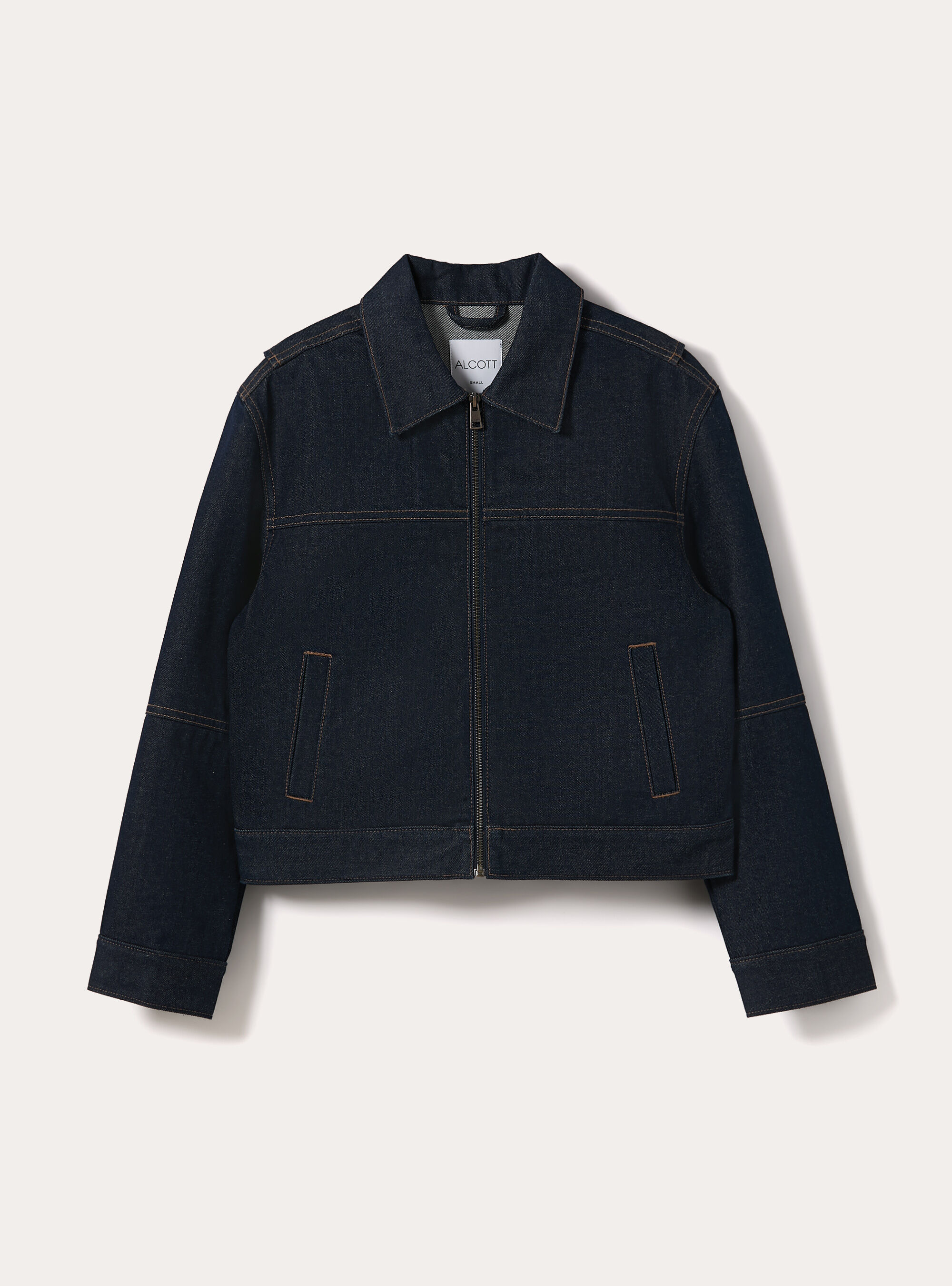 Denim jacket, D003 MEDIUM BLUE