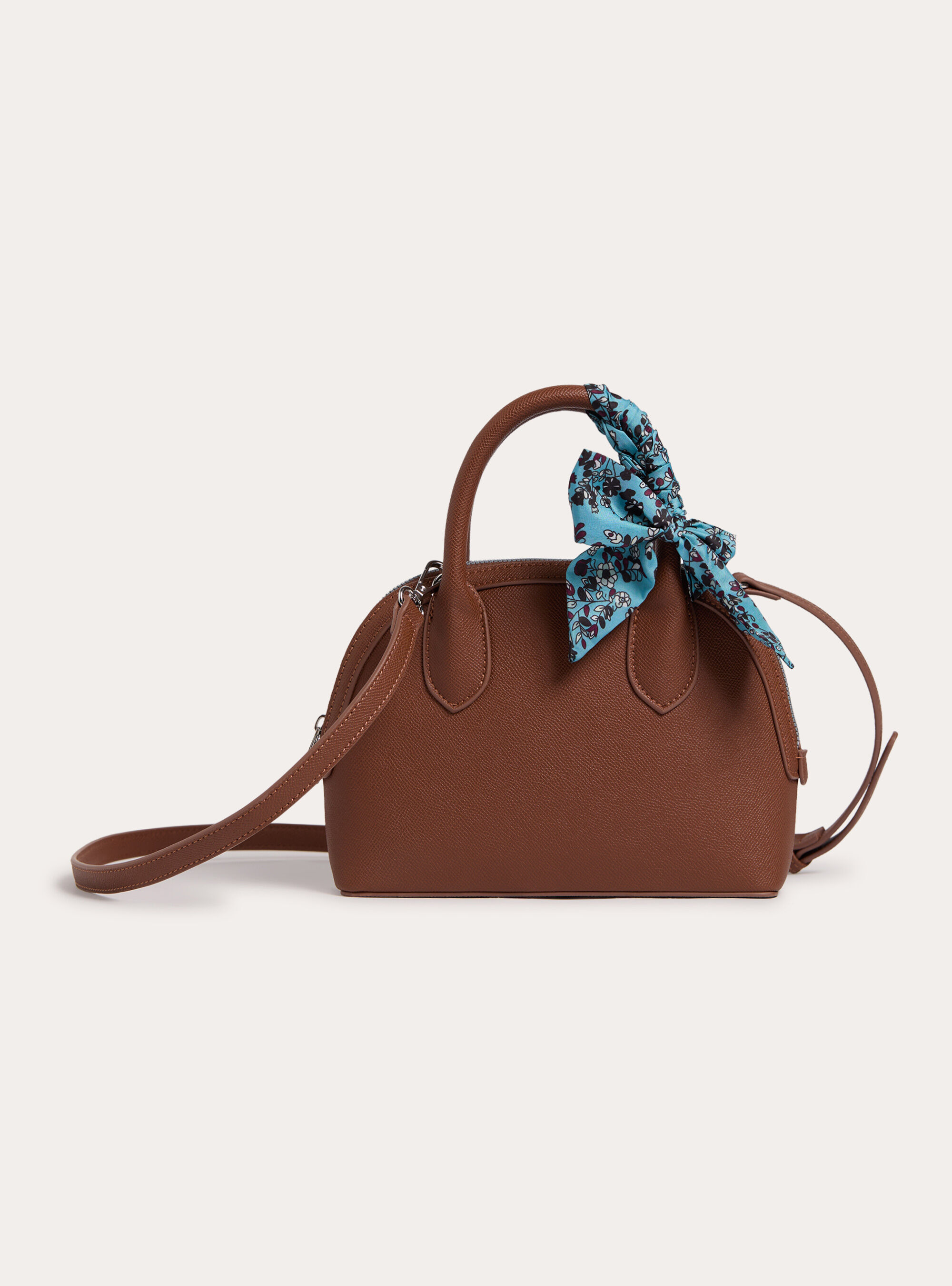 Sacs effet cuir avec foulard