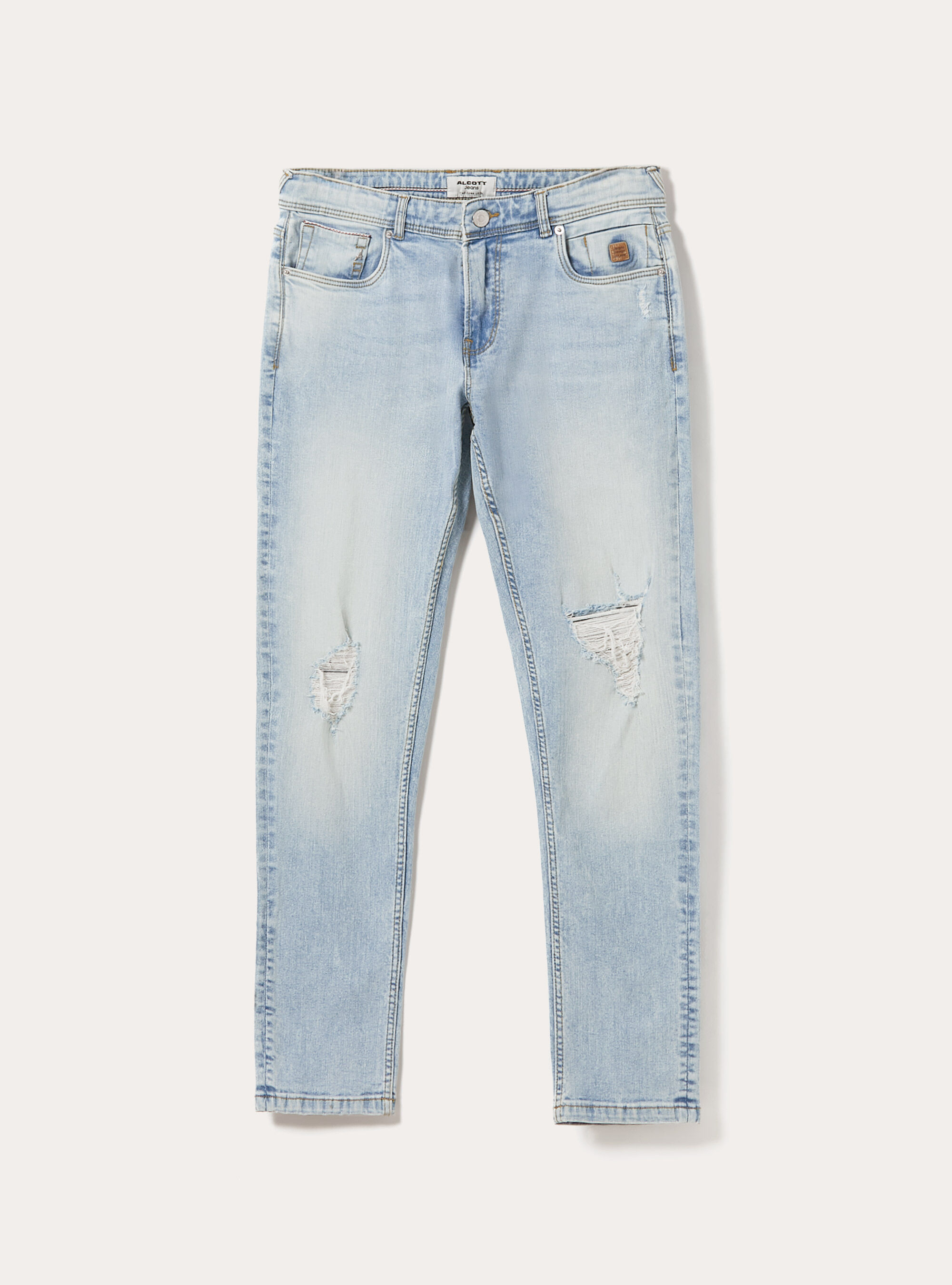 Jean de coupe skinny, D007 LIGHT AZURE