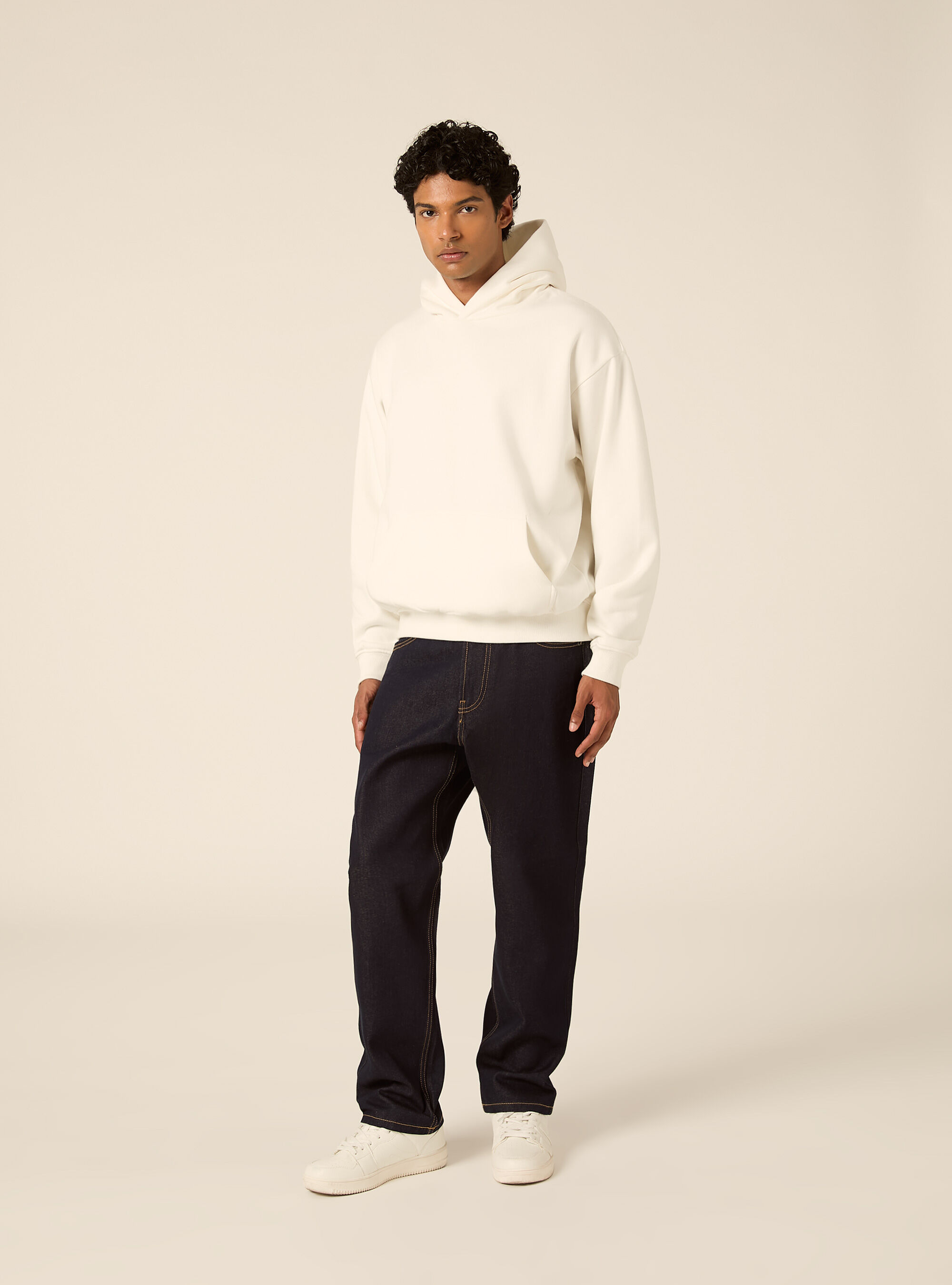 Boxy fit hoodie