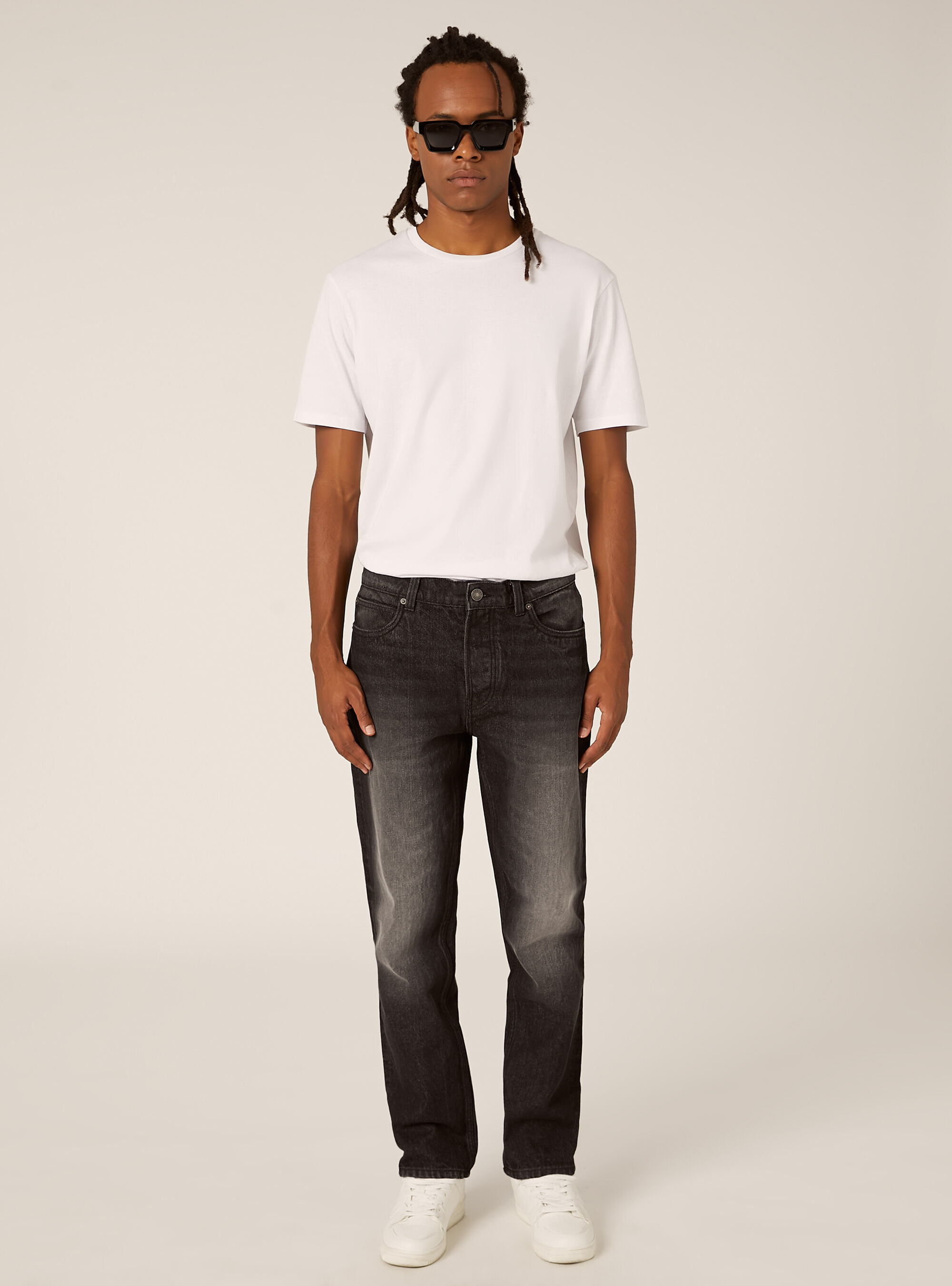 Jeans coupe droite