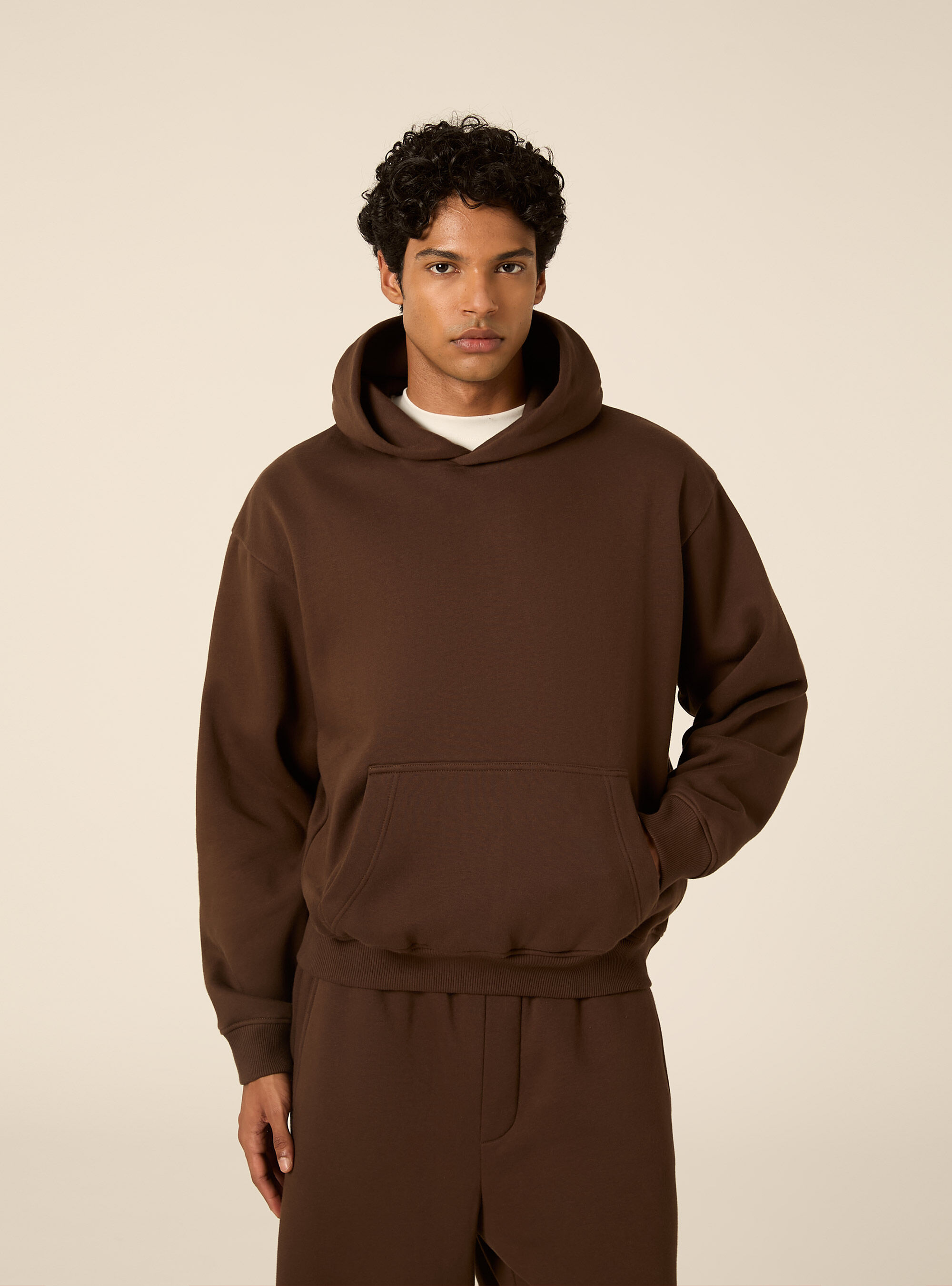 Boxy fit kapuzenpullover