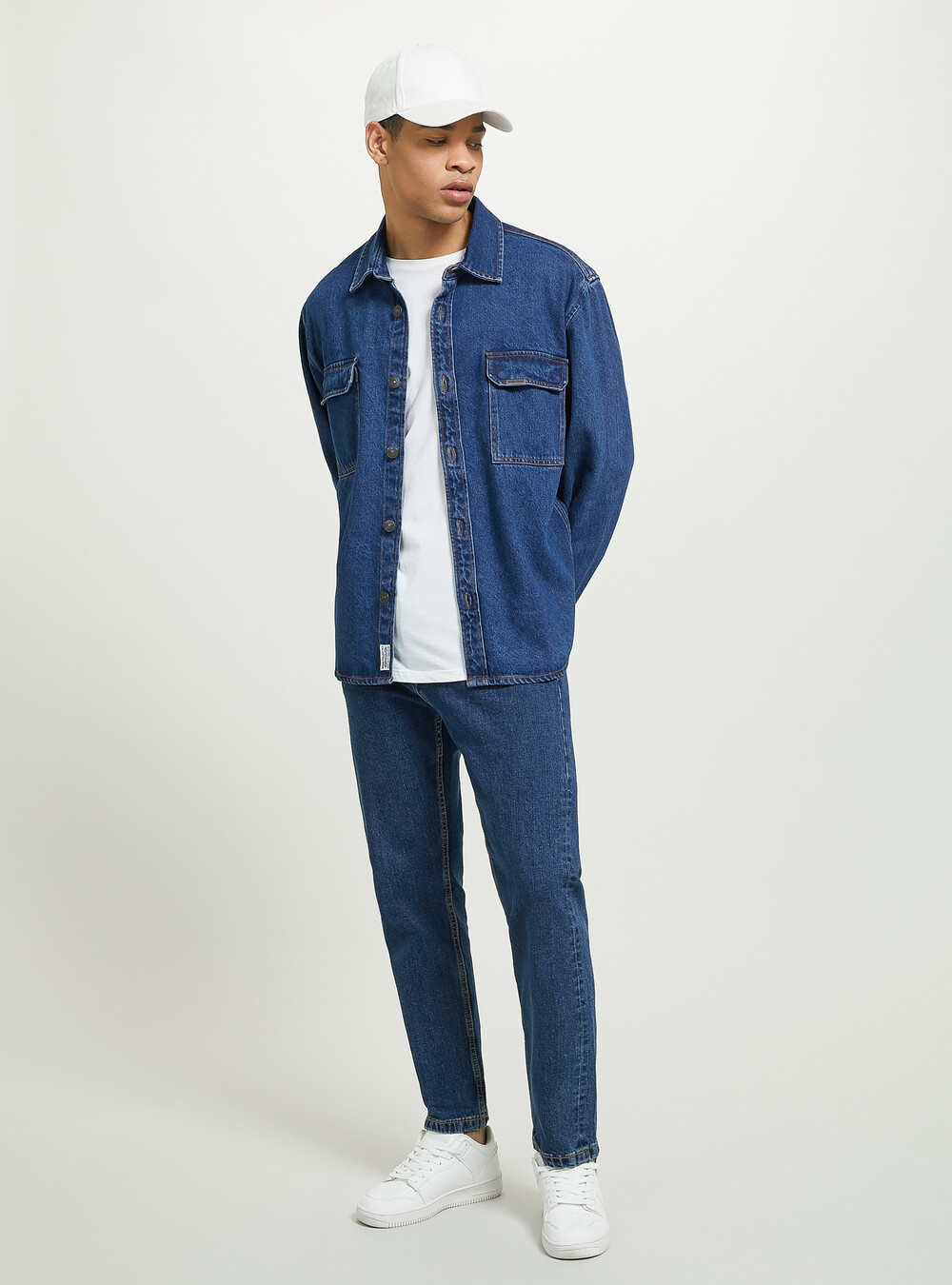 jeans slim fit in denim