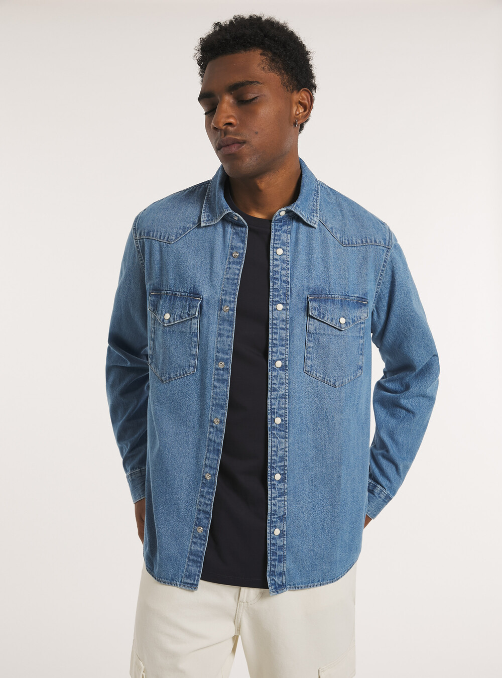 camicia in denim