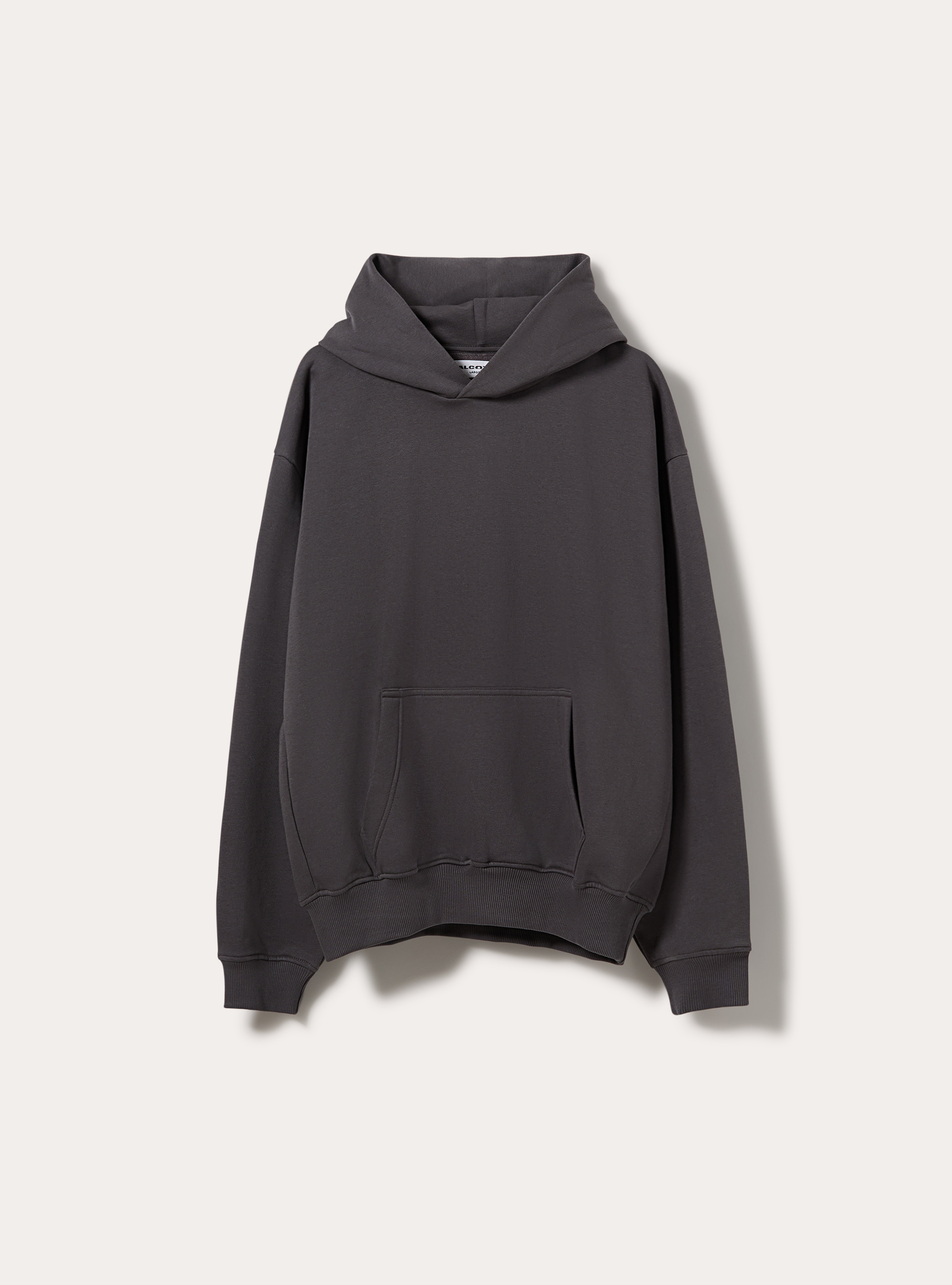 Boxy fit kapuzenpullover, GY1 GREY DARK