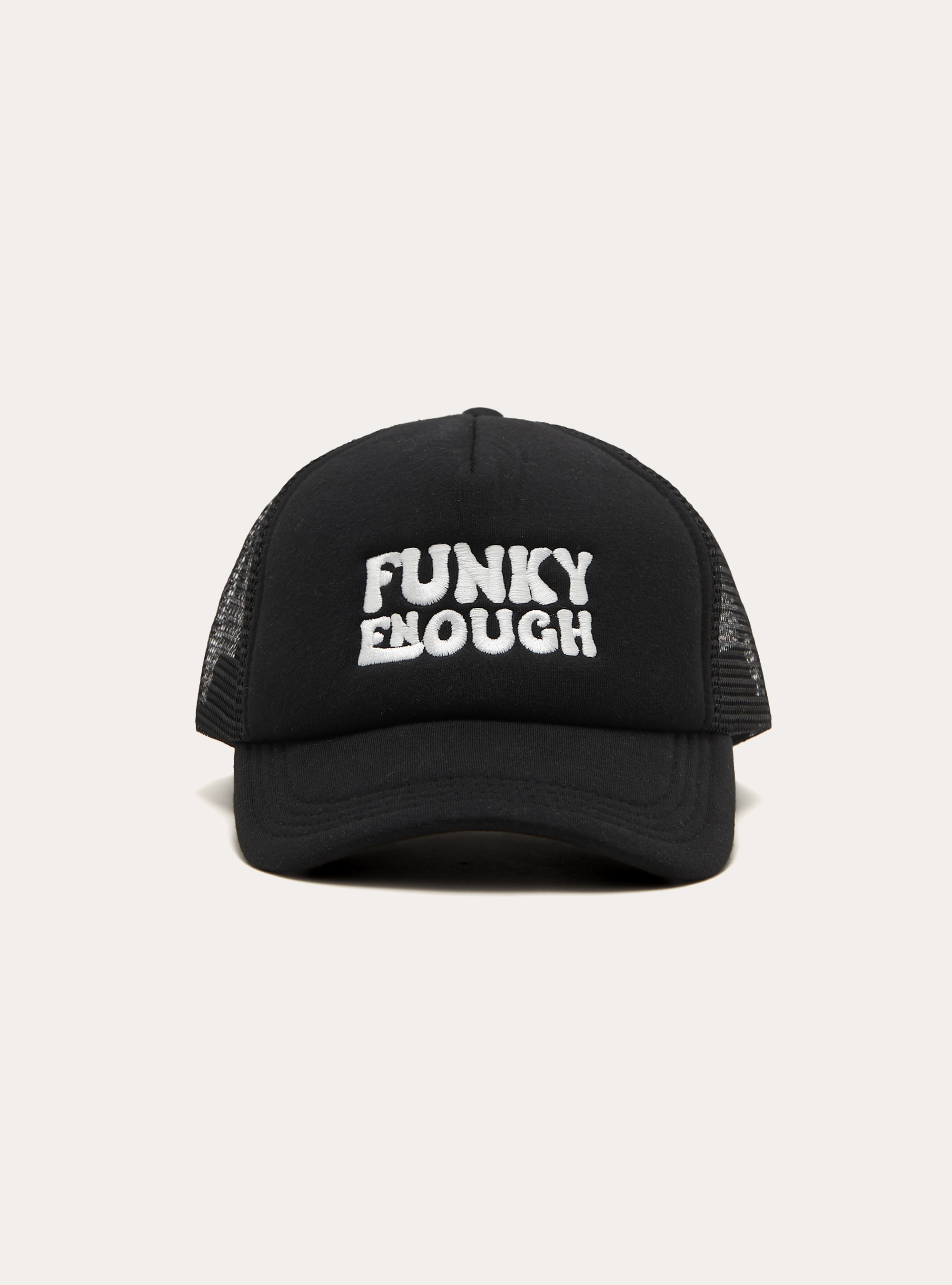 Casquette trucker avec imprim&eacute;, BK1 BLACK