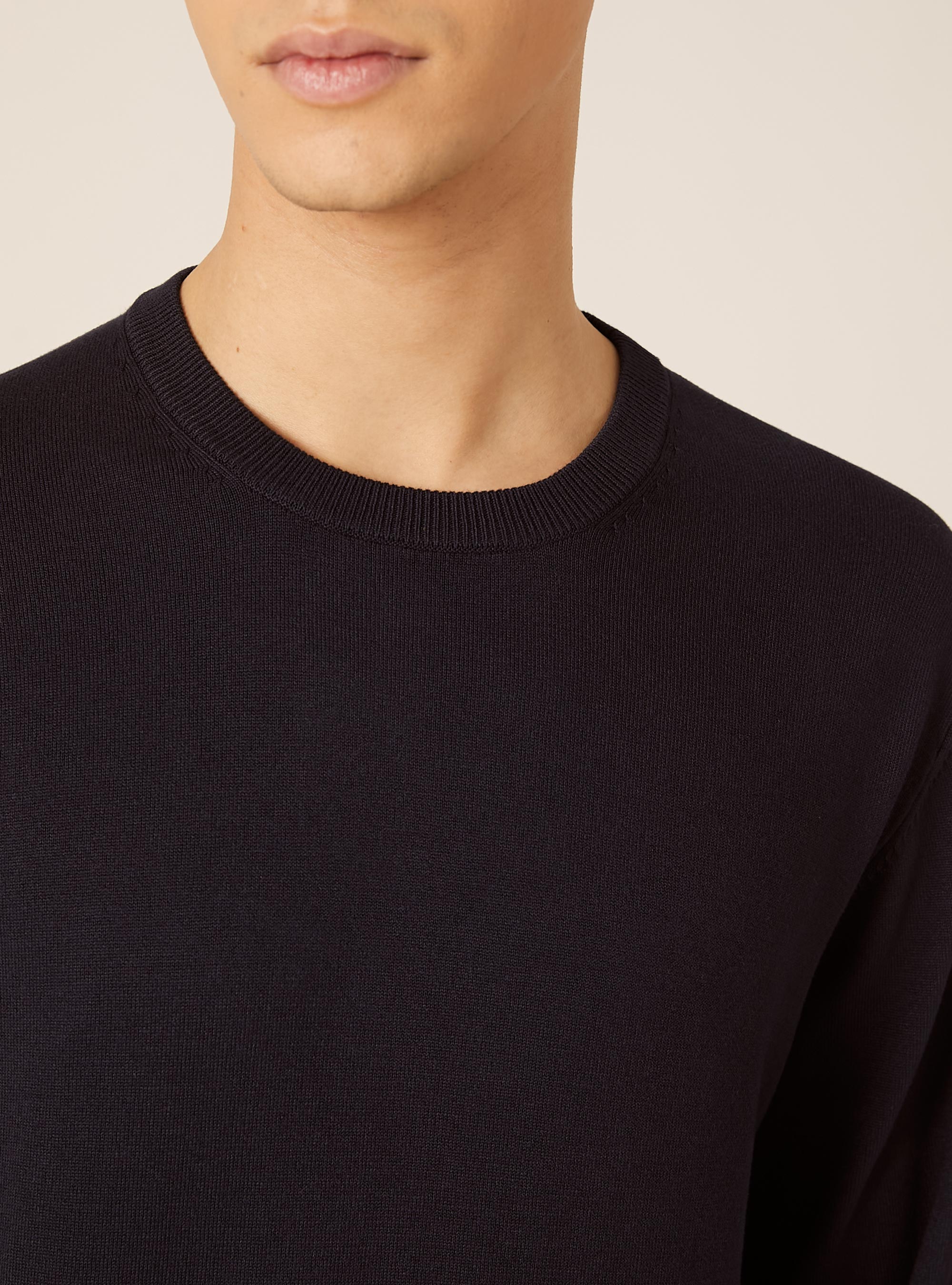 Pullover in sustainable Ecovero viscose, NA1 NAVY DARK