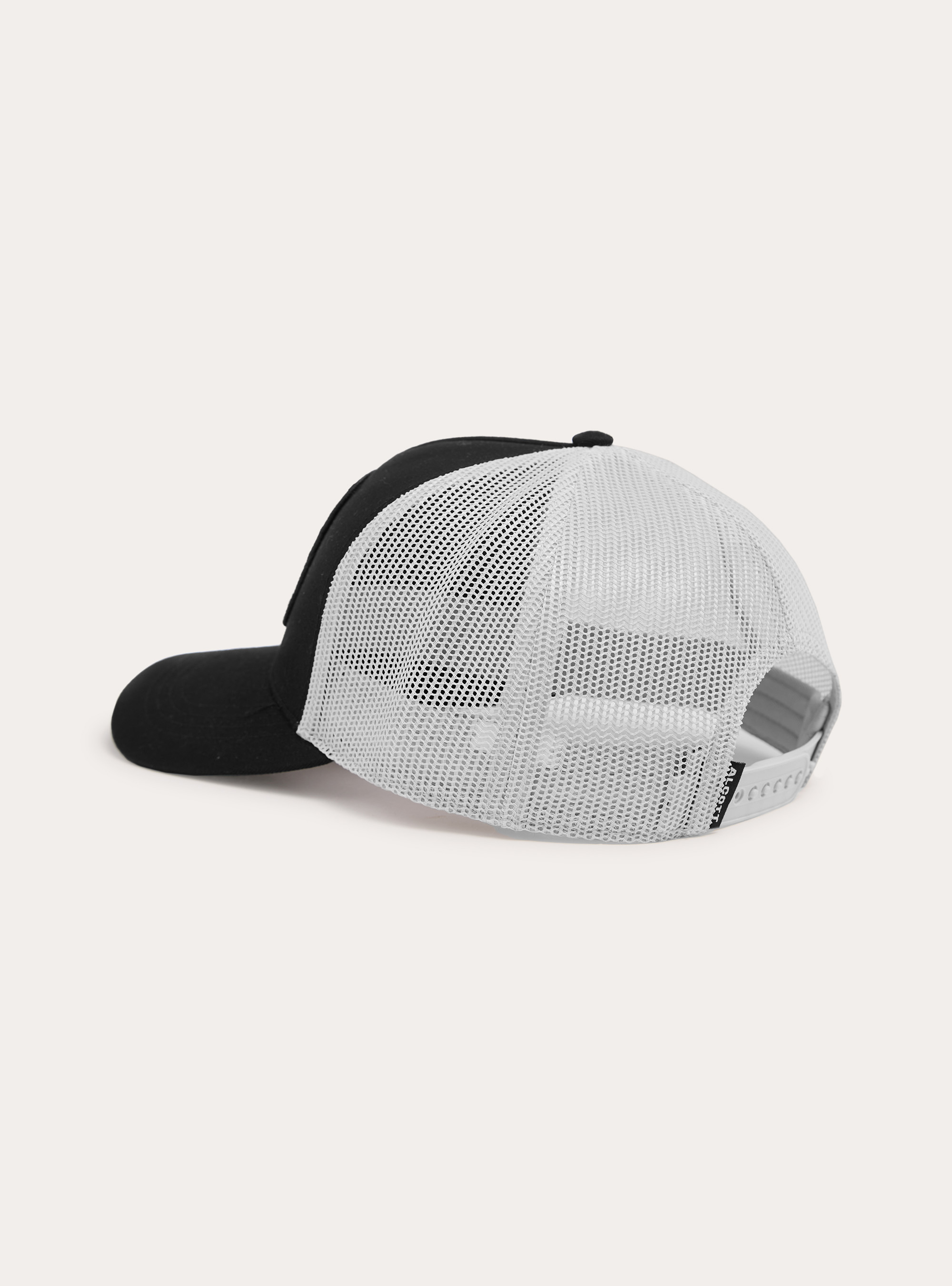 Trucker cap with patch, BG2 BEIGE MEDIUM