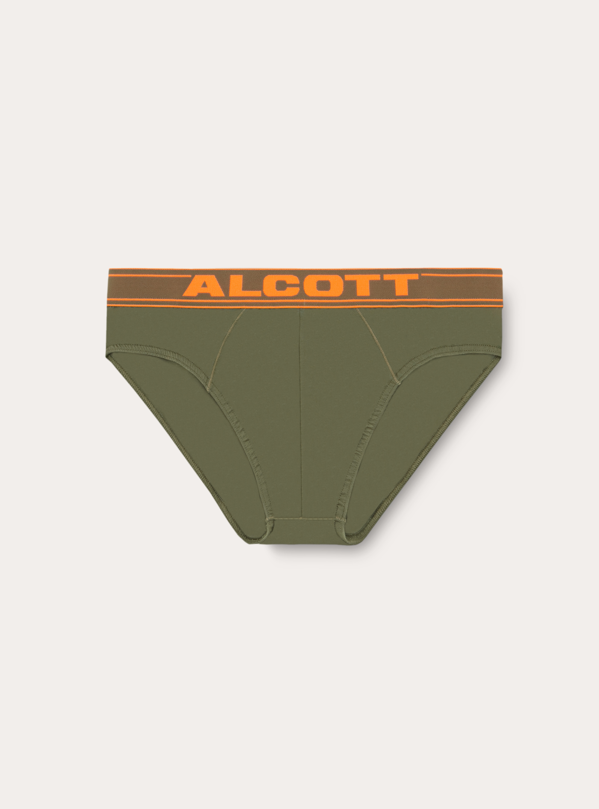 Slips mit jacquard-logo-elastikbund, KY2 KAKY MEDIUM