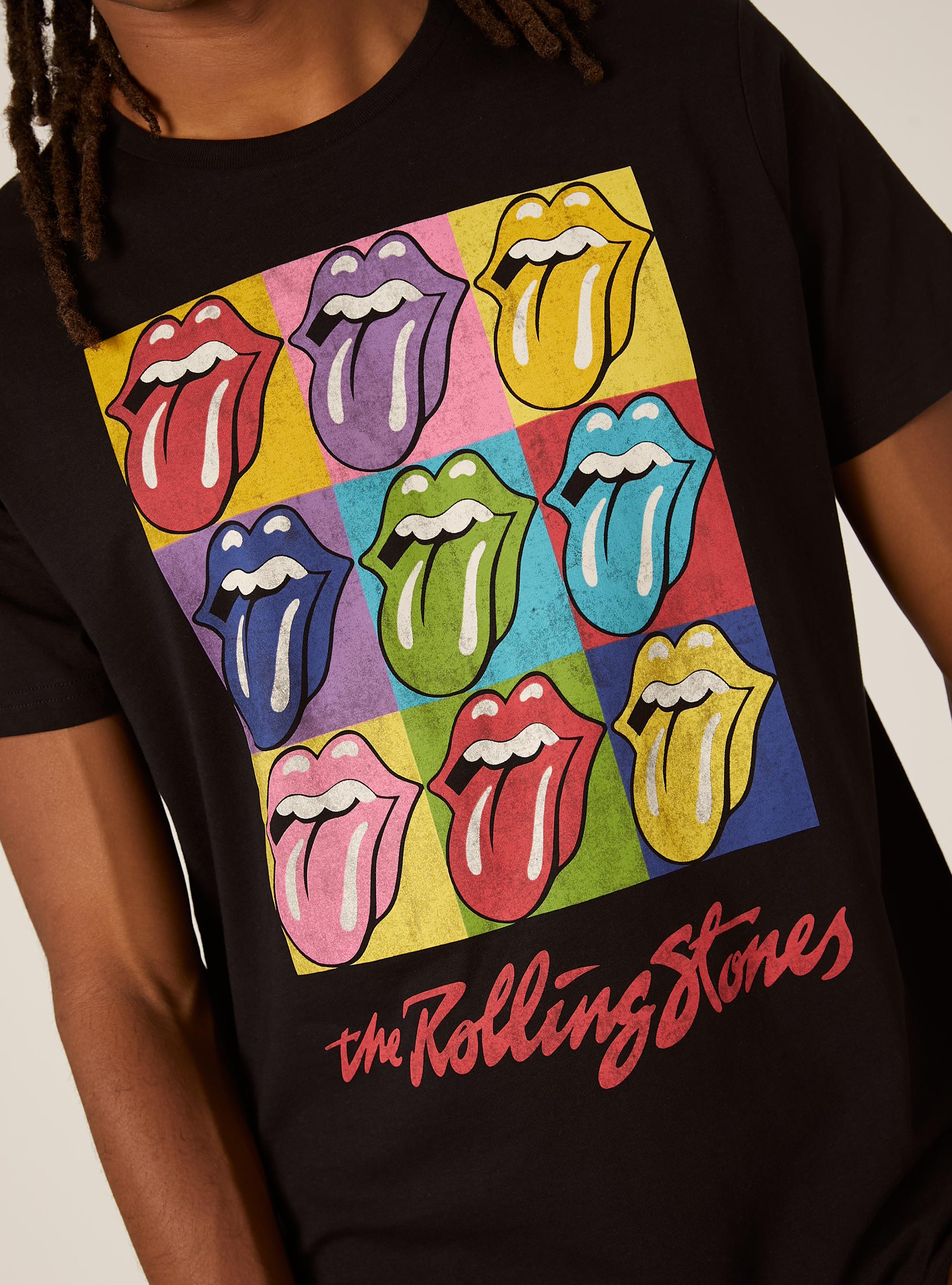 T-shirt The Rolling Stones / Alcott, BK1 BLACK