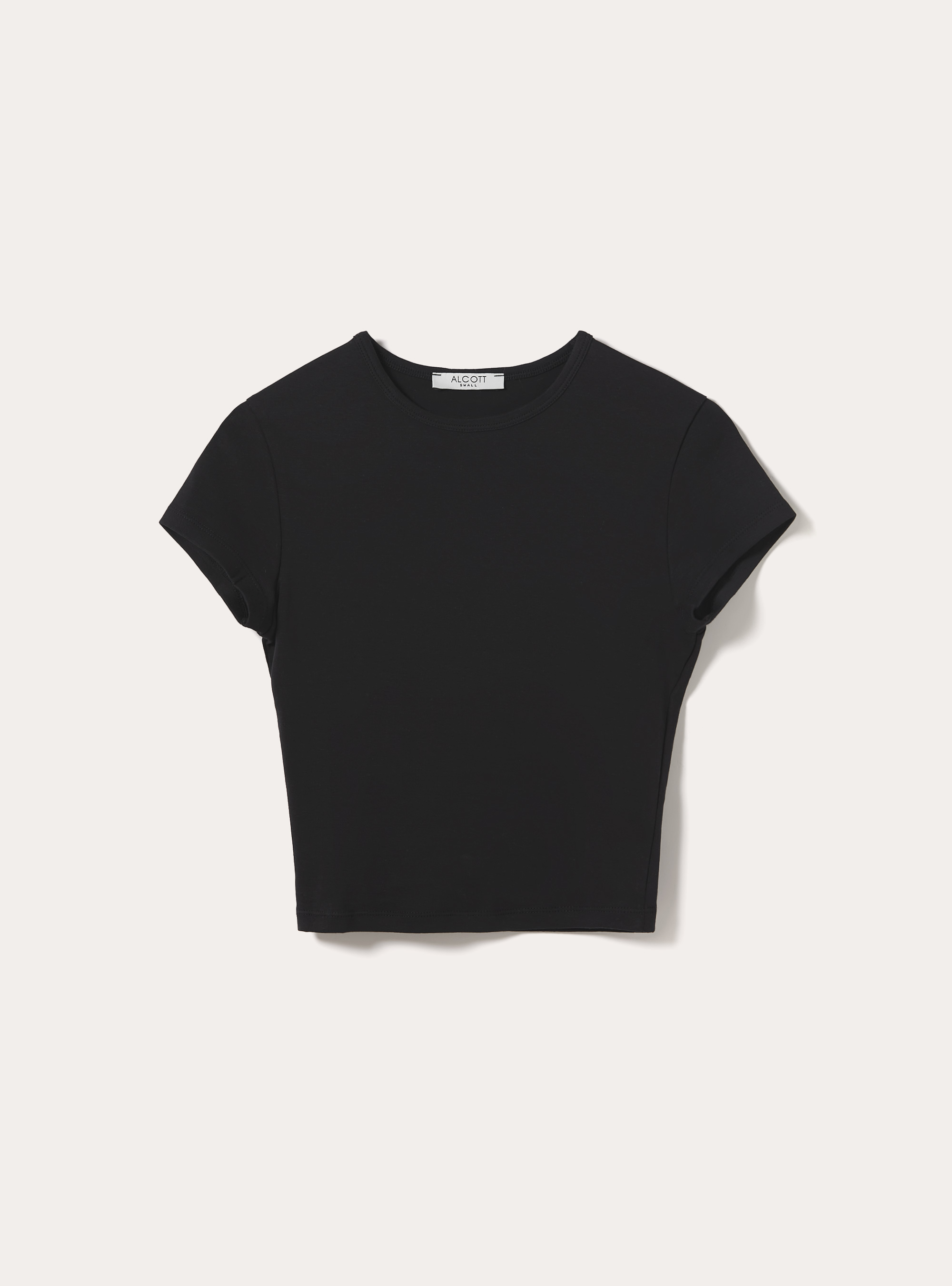 Slim Fit Short Sleeve T-Shirt, BK1 BLACK