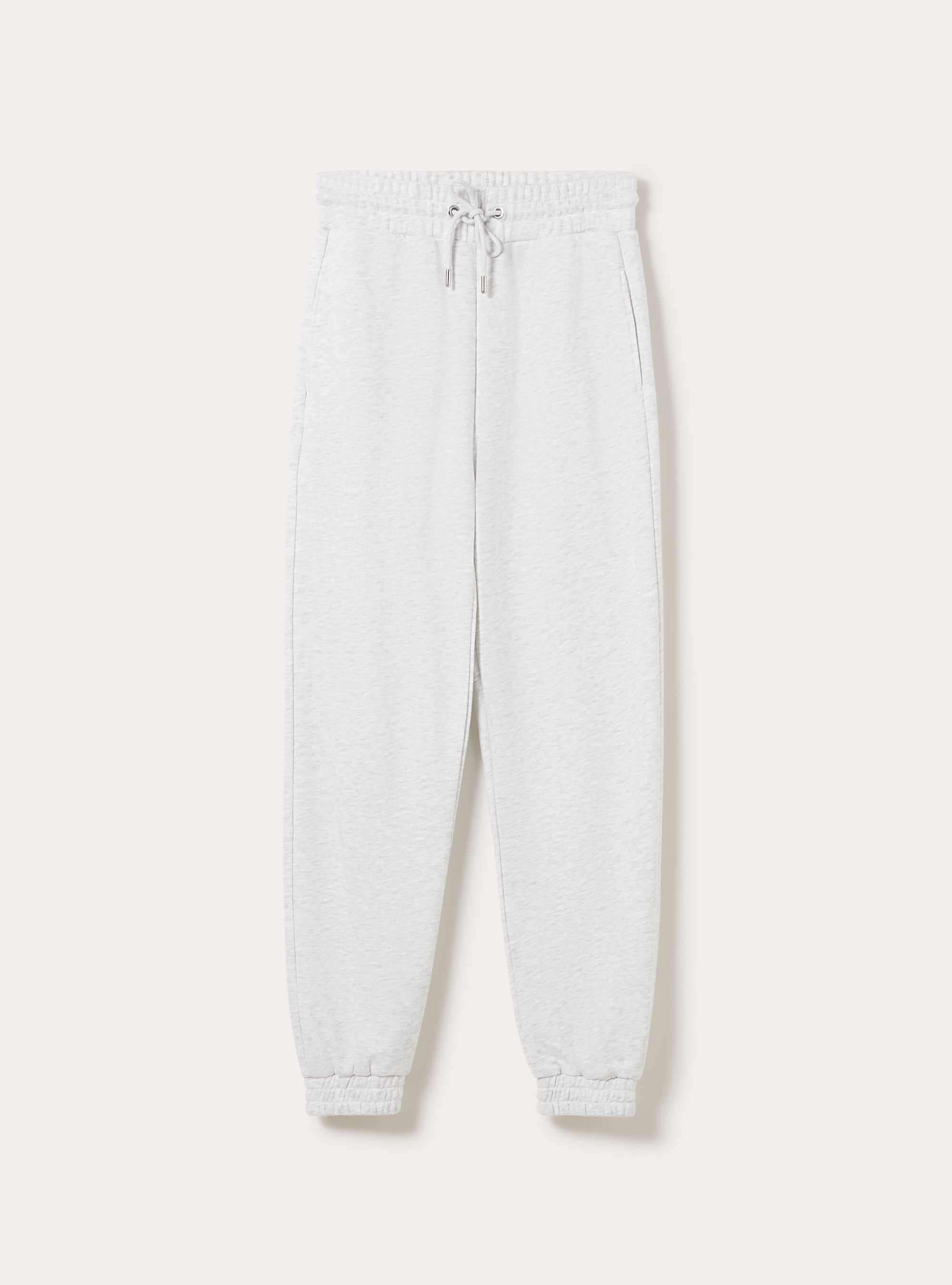 Pantalon jogger en molleton, MGY3 GREY MEL LIGHT