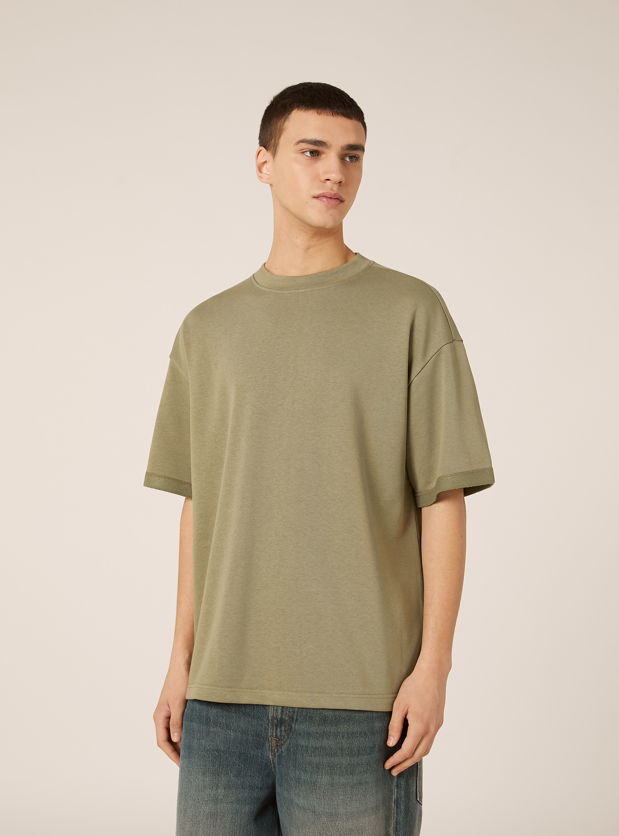 Camiseta de felpa oversize, KY2 KAKY MEDIUM