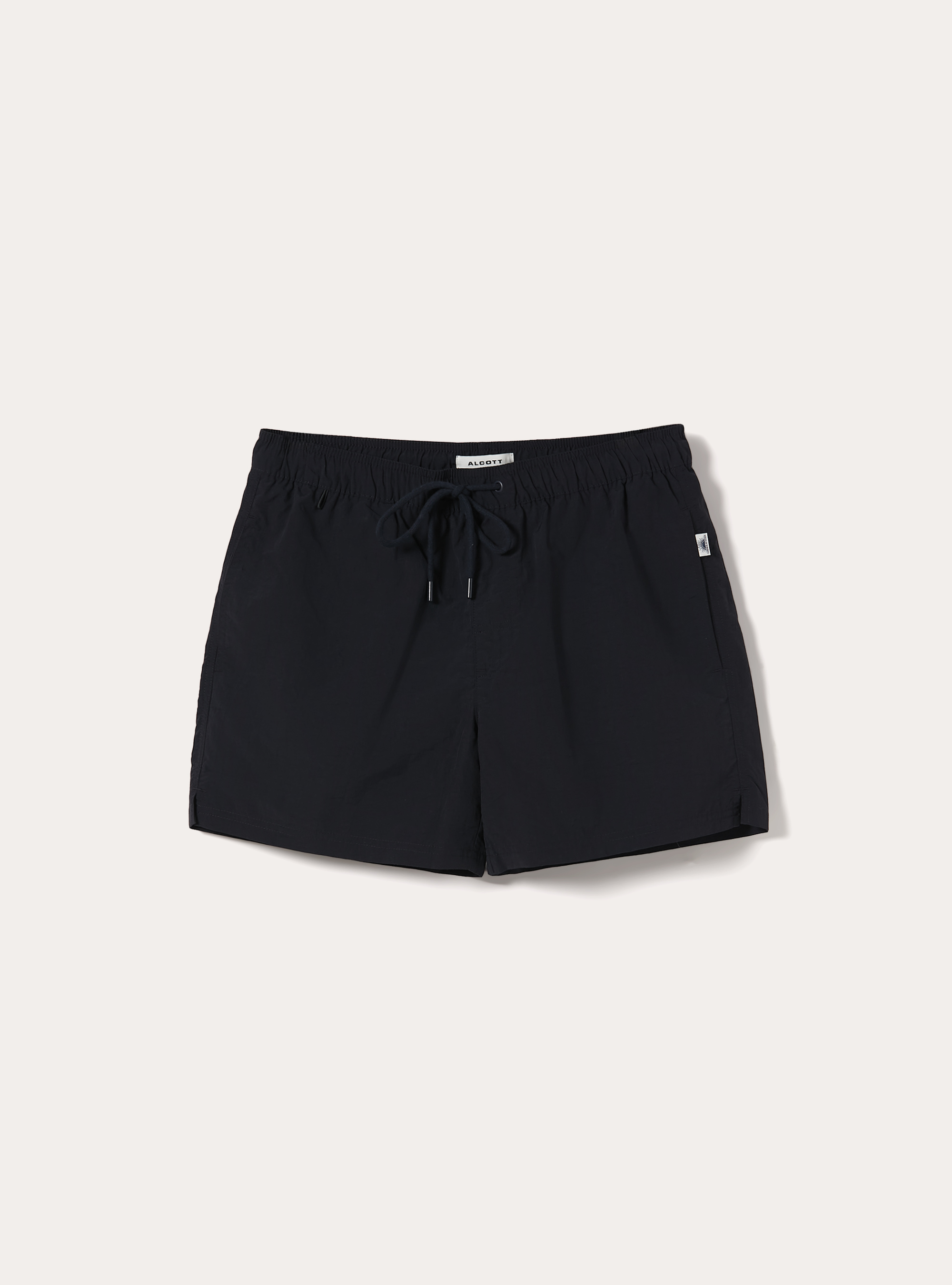 Short de Bain Bermuda &agrave; Cordon de Serrage, NA1 NAVY DARK