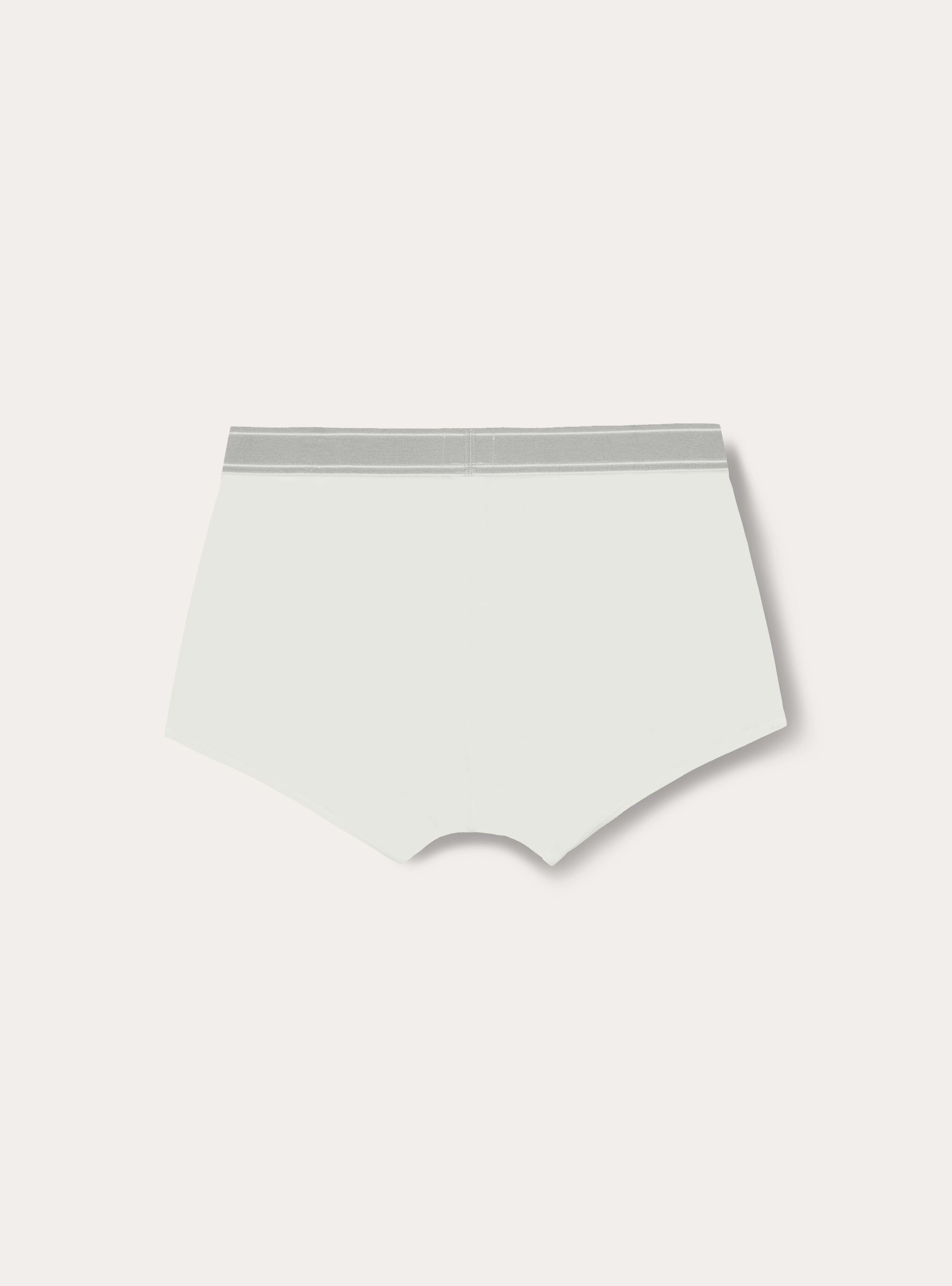 Stretch cotton boxer shorts with logo, WH2 WHITE