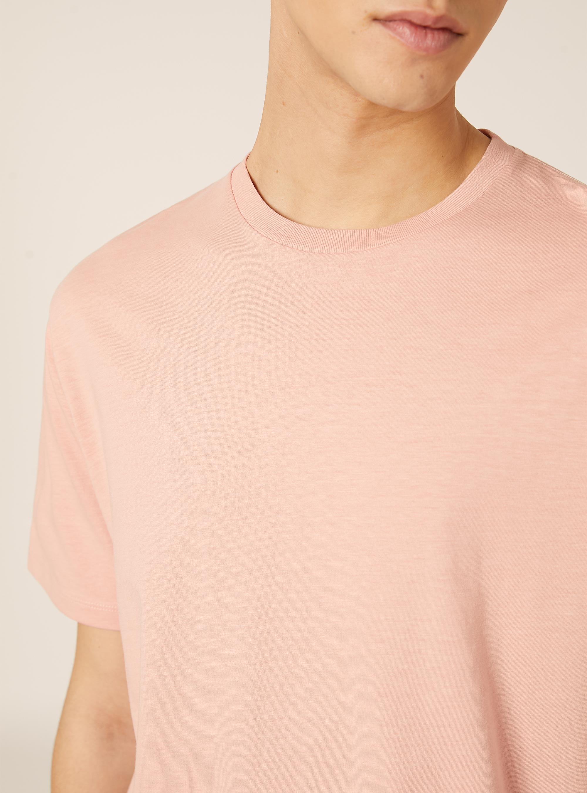Basic Cotton T-Shirt, PK3 PINK LIGHT