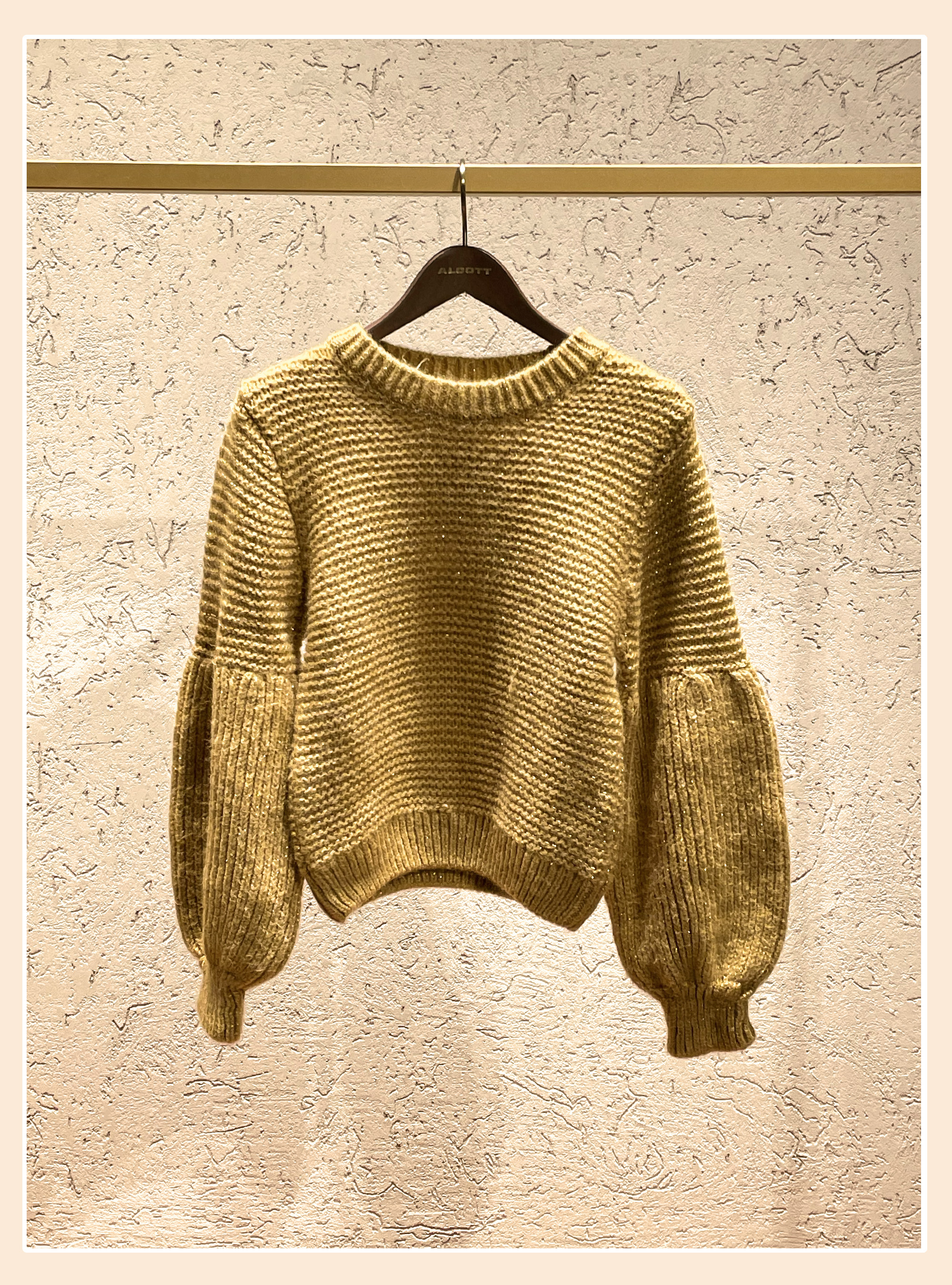 Pullover soft touch, BEIGE