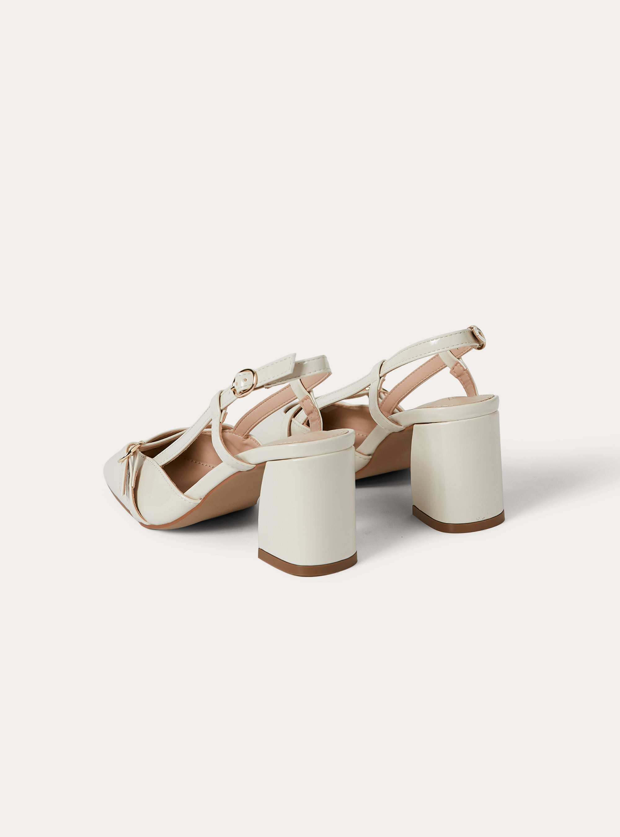 Square-toe pumps, WH1 OFF WHITE
