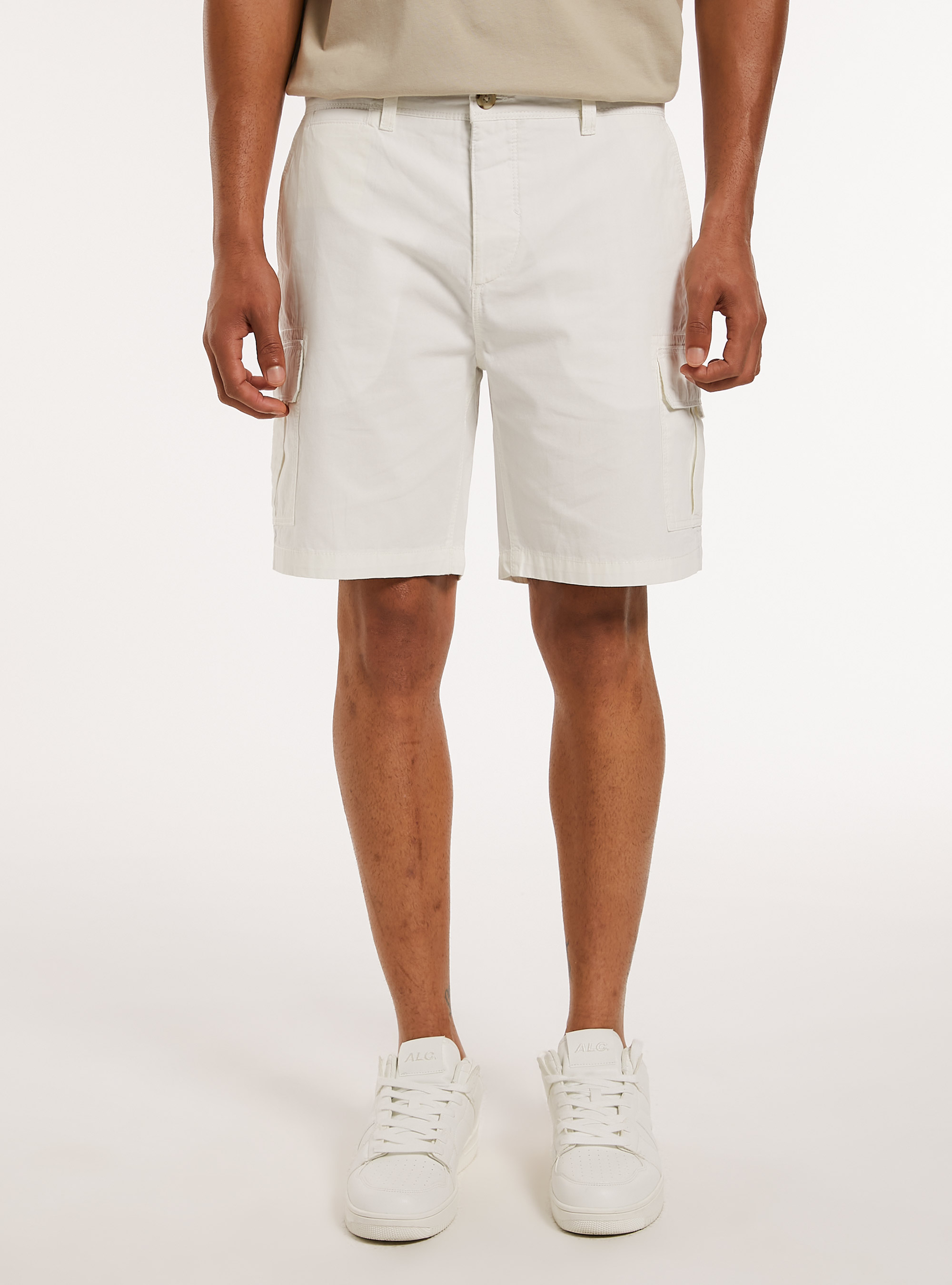 Cargo-Bermudashorts aus Baumwolle, WH2 WHITE