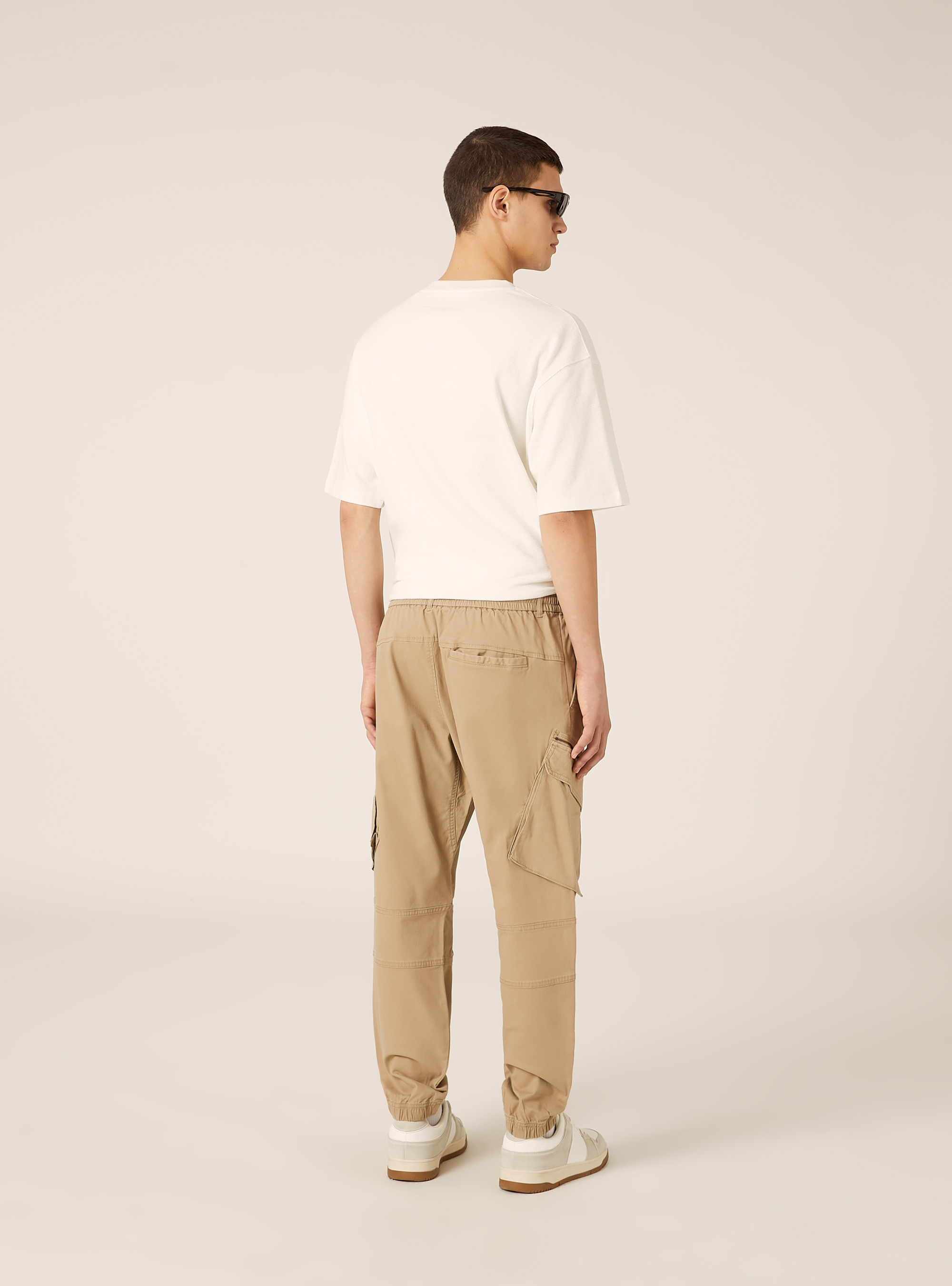 Twill cargo pants, TB2 TOBACCO MEDIUM
