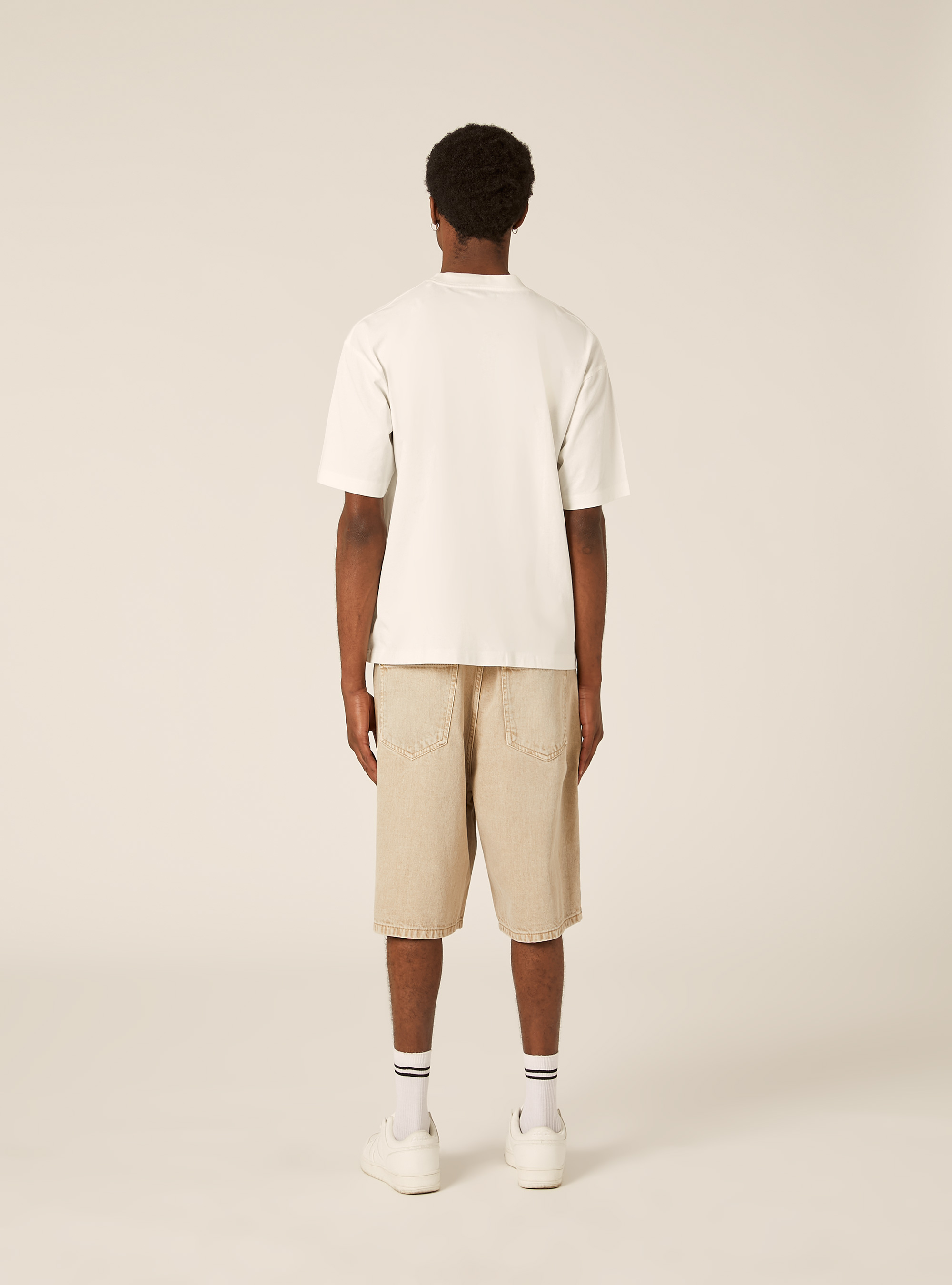 Camiseta Boxy Fit Capri Amore Mio, WH2 WHITE