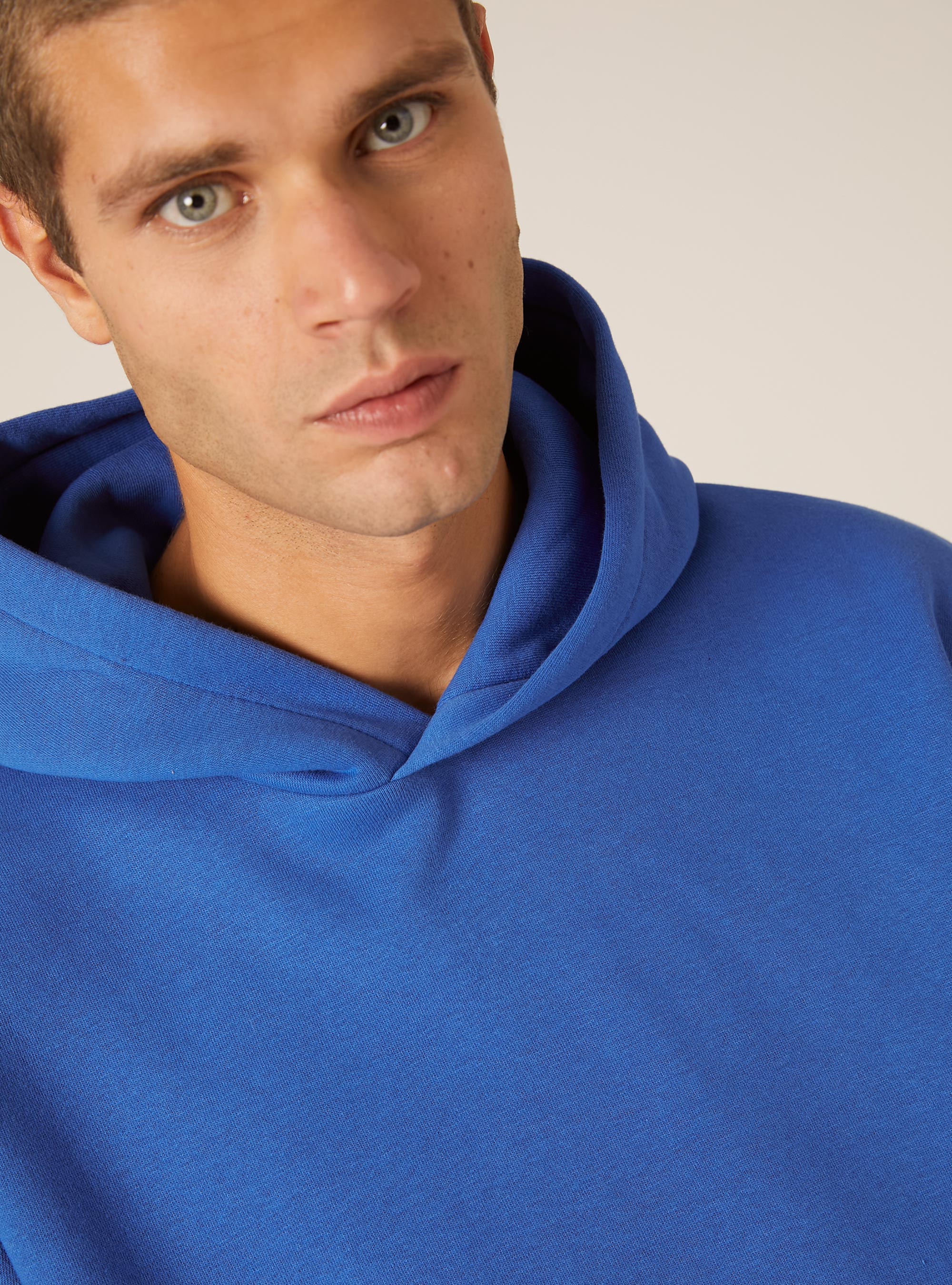 Boxy fit hoodie, RY2 ROYALE MEDIUM