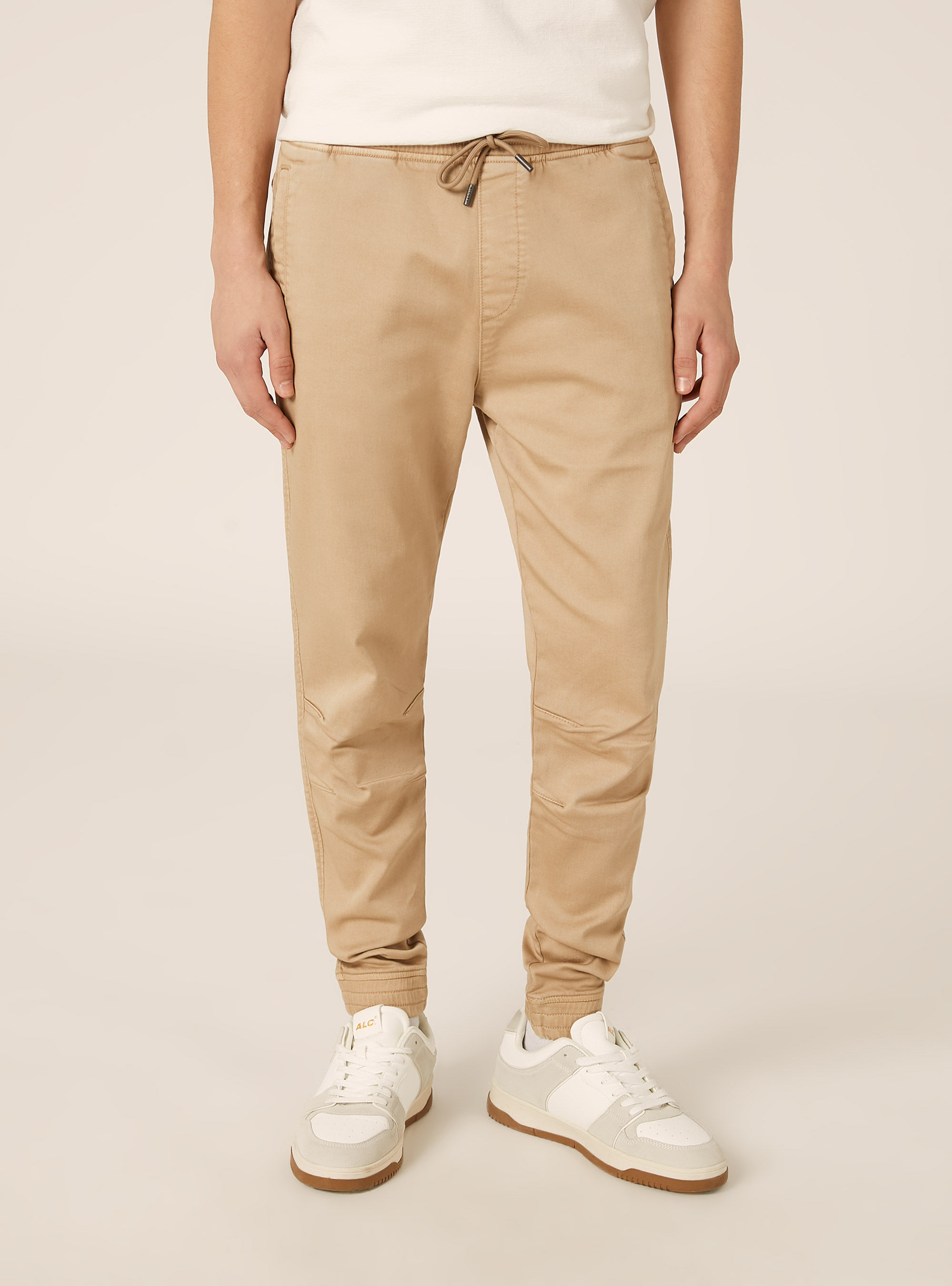 Jogginghose aus Baumwolle, BG1 BEIGE DARK