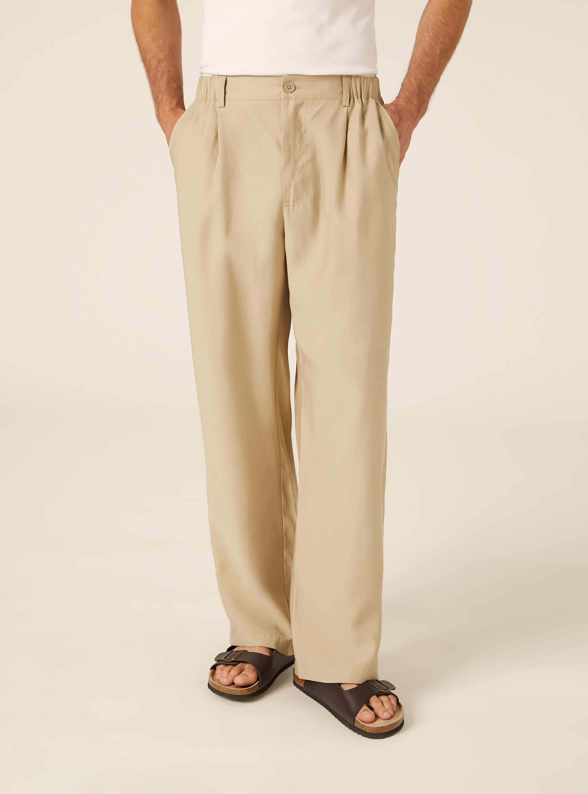 Weit flie&szlig;ende Hose, BG2 BEIGE MEDIUM