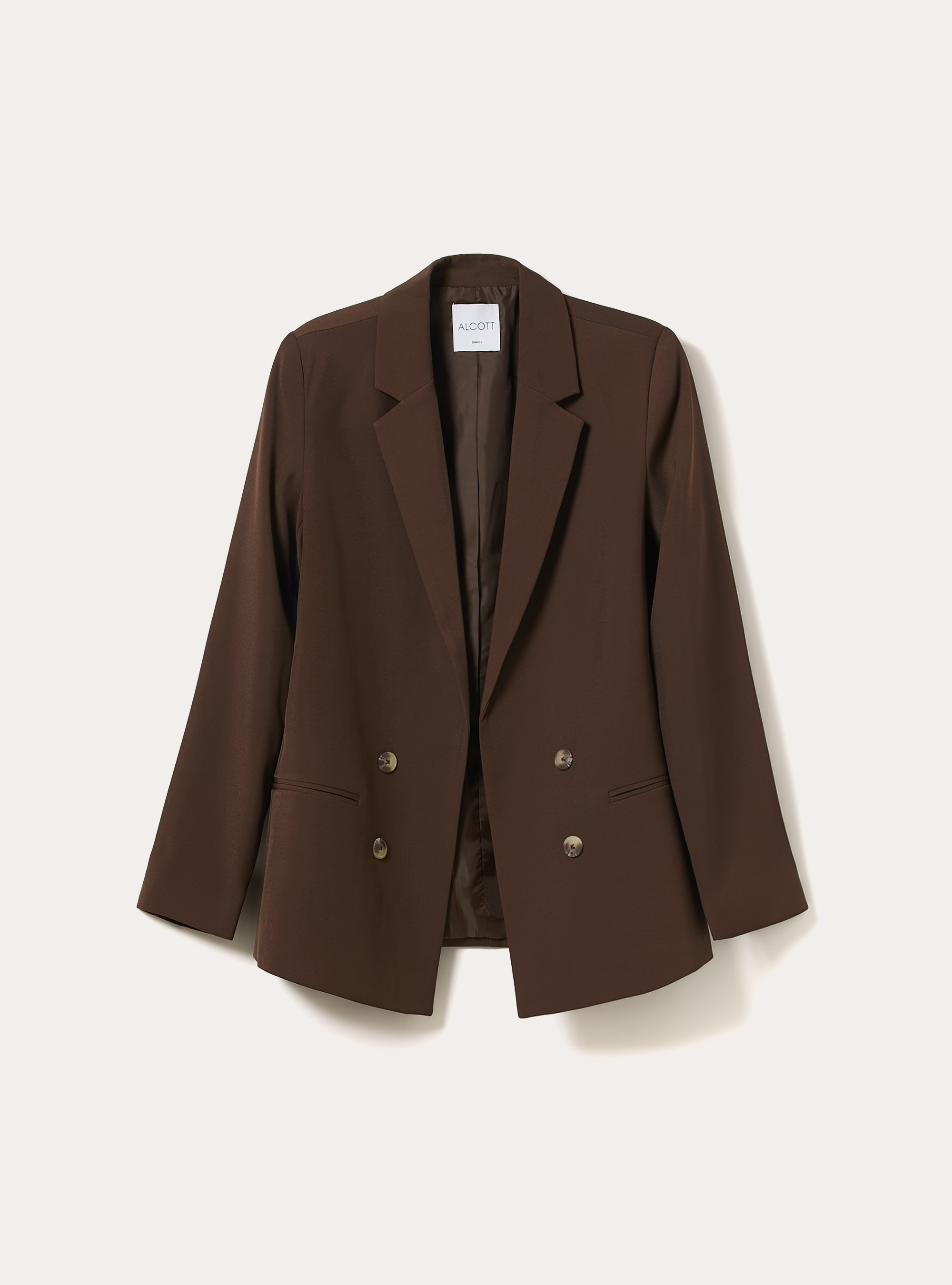 Blazer croise, BR2 BROWN MEDIUM