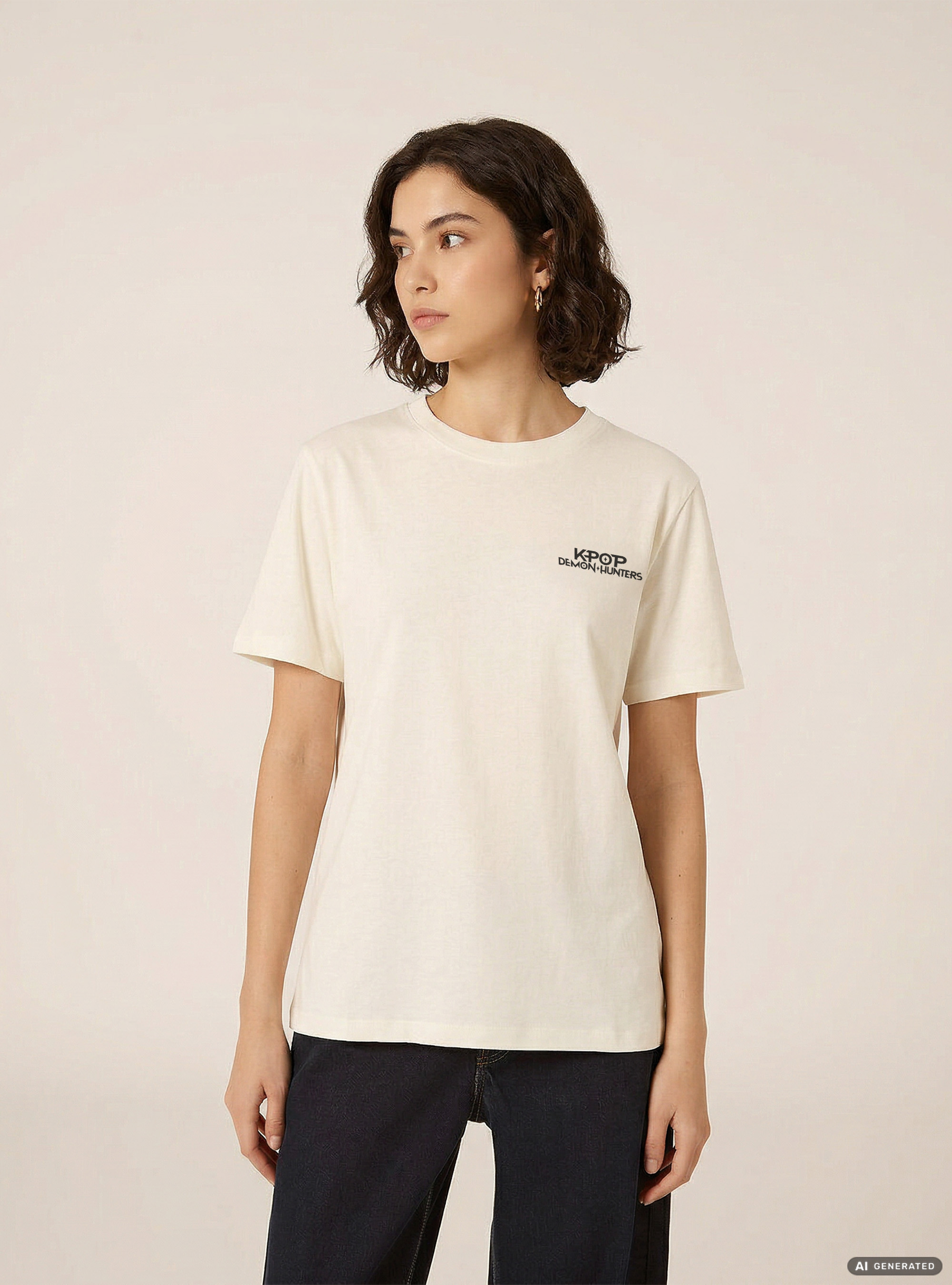 Camiseta con Licencia KPop Demon Hunters, WH2 WHITE