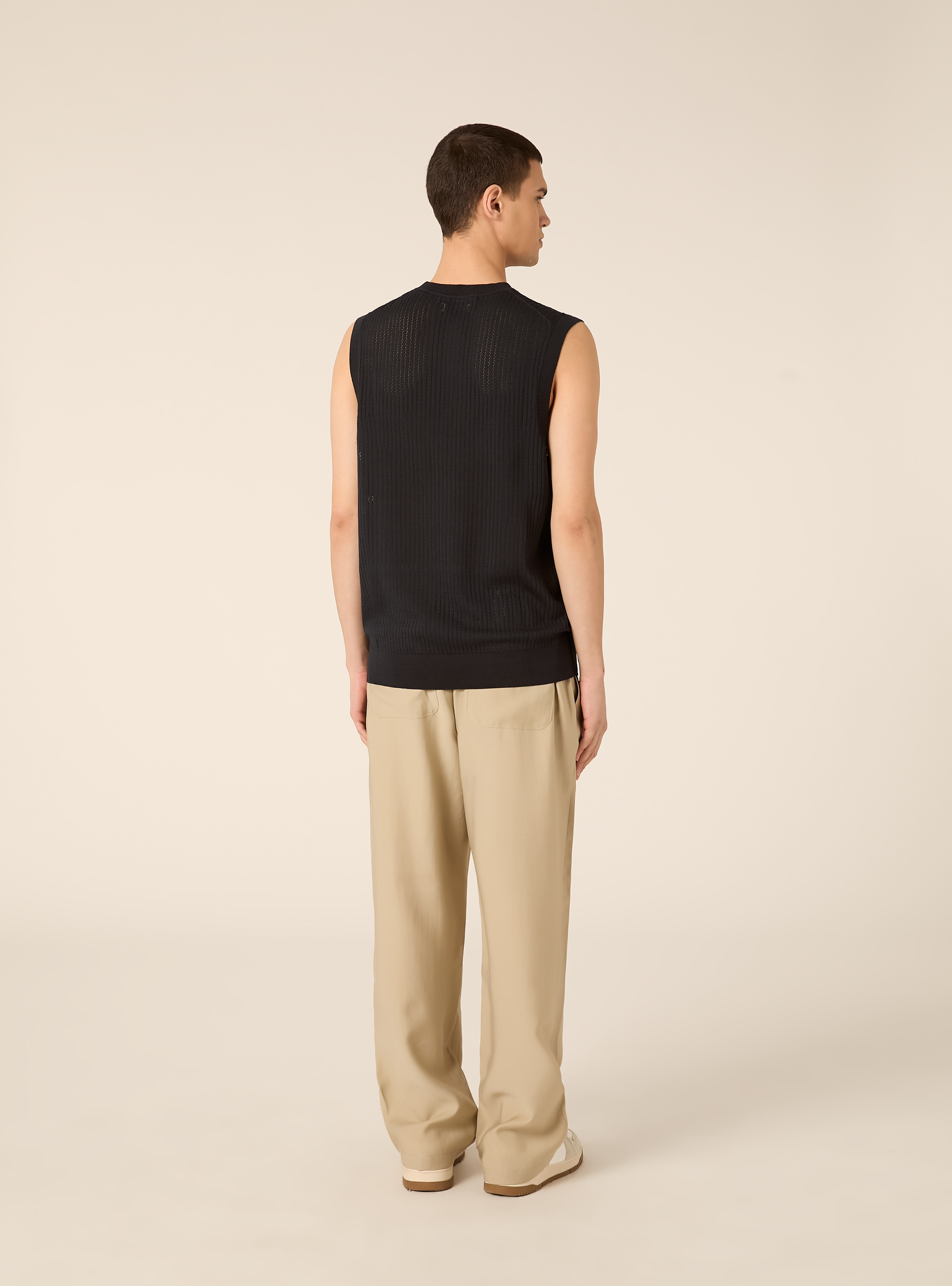Knit Vest, NA2 NAVY MEDIUM
