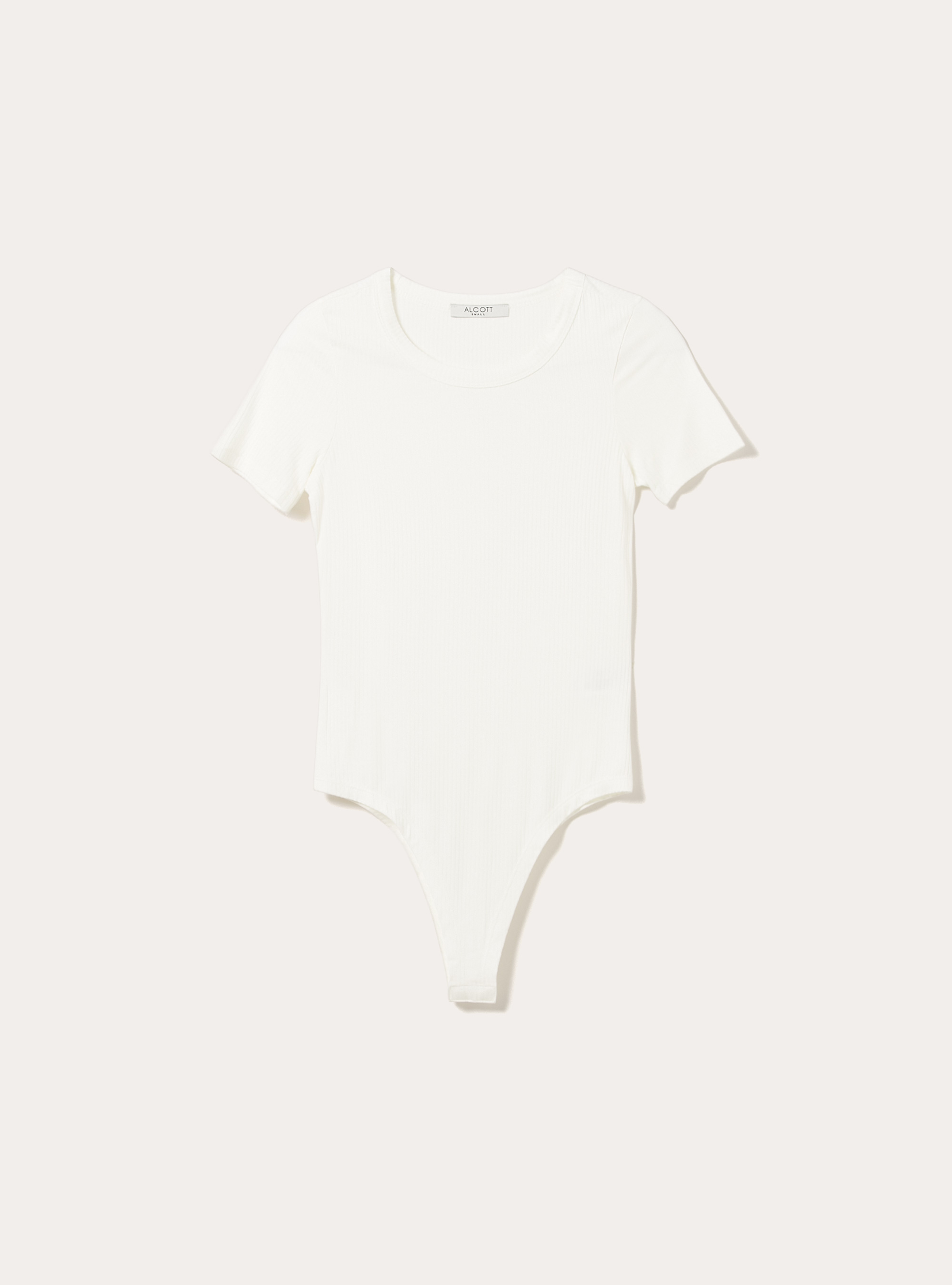 Body de Manga Corta de Canal&eacute;, WH2 WHITE