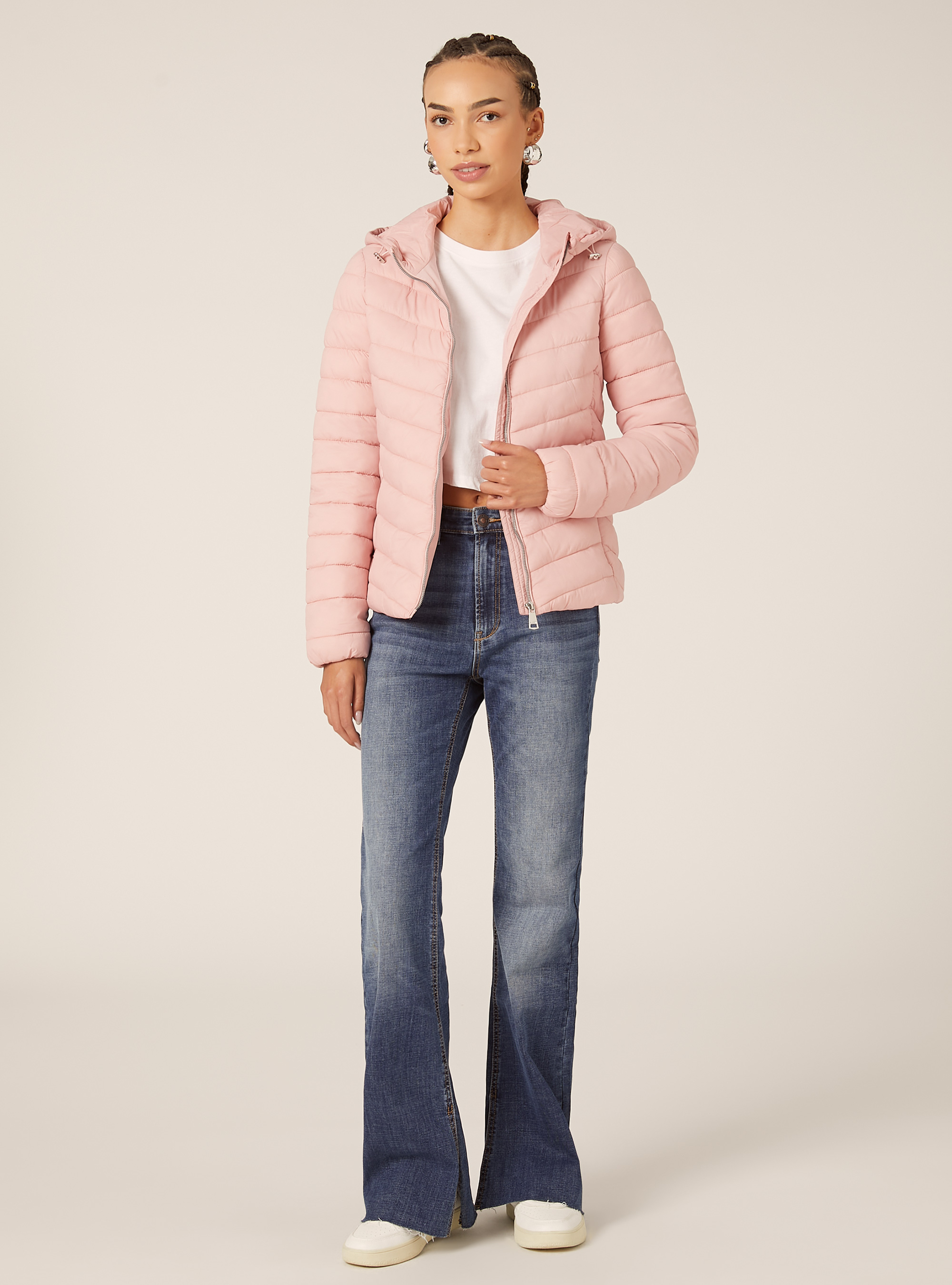 Veste avec rembourrage recycl&eacute;, PK2 PINK MEDIUM
