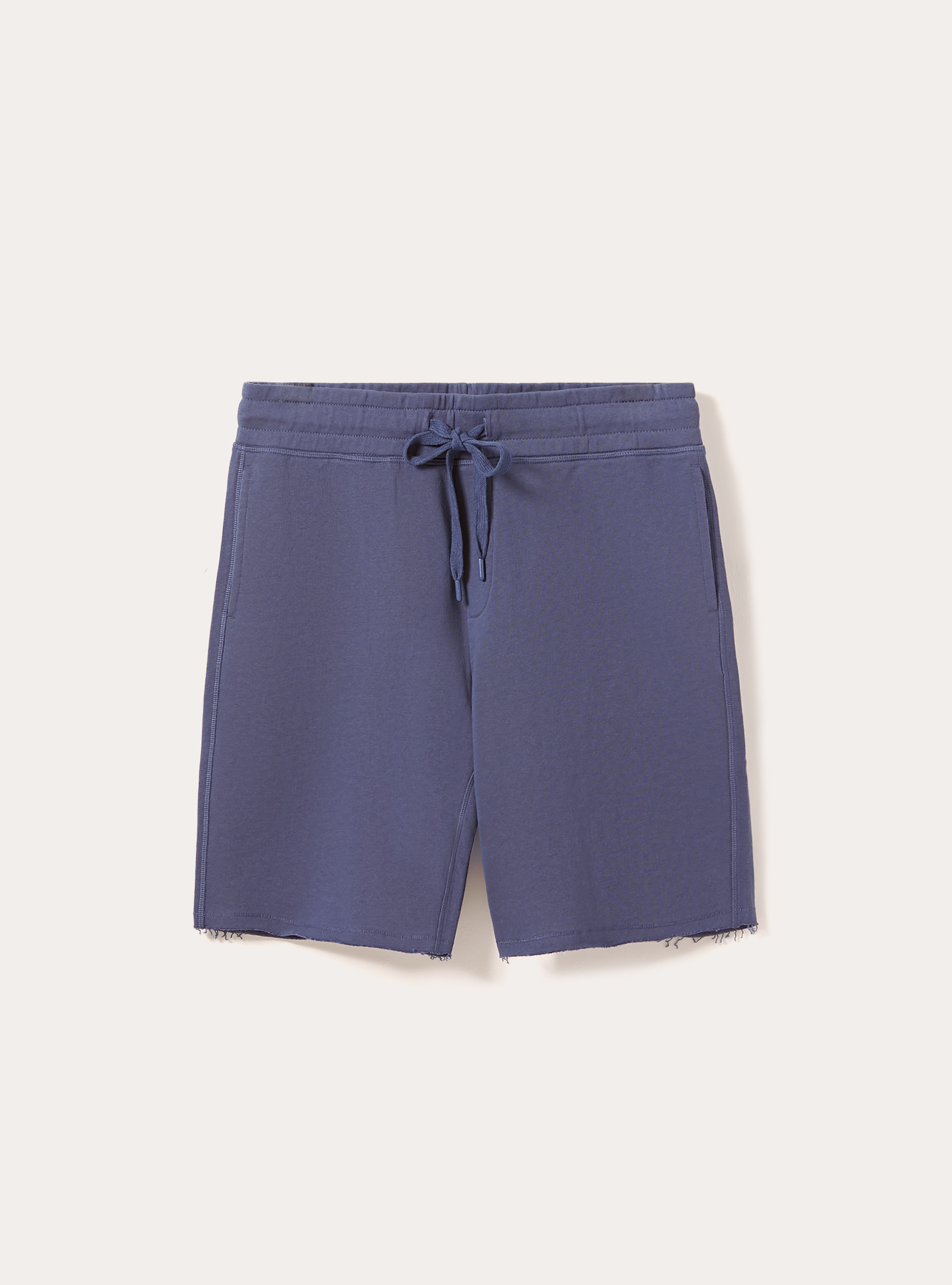 Jogger-Bermudashorts aus Baumwolle, BL3 BLUE LIGHT