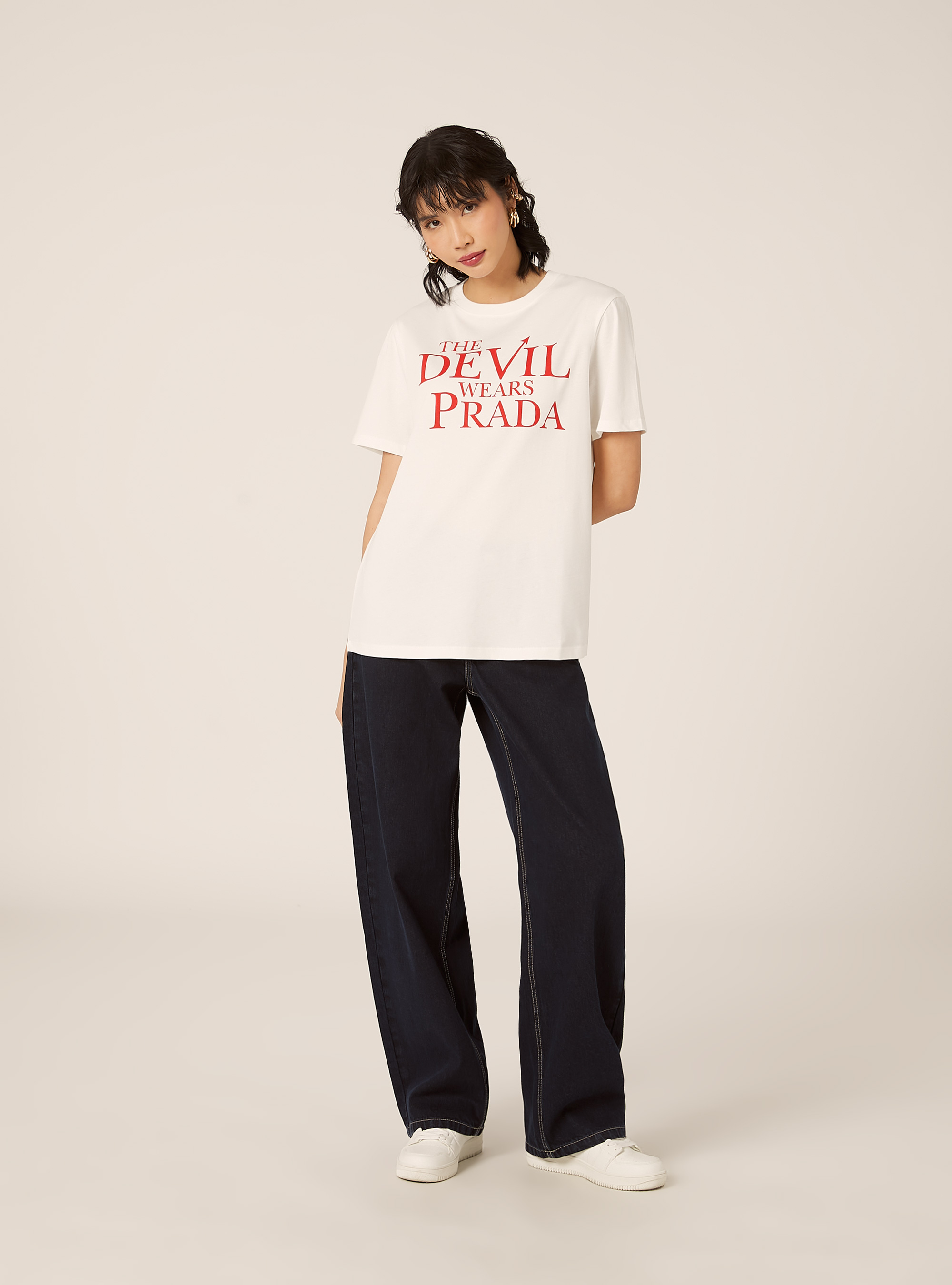 Camiseta El diablo viste de Prada / Alcott, WH2 WHITE
