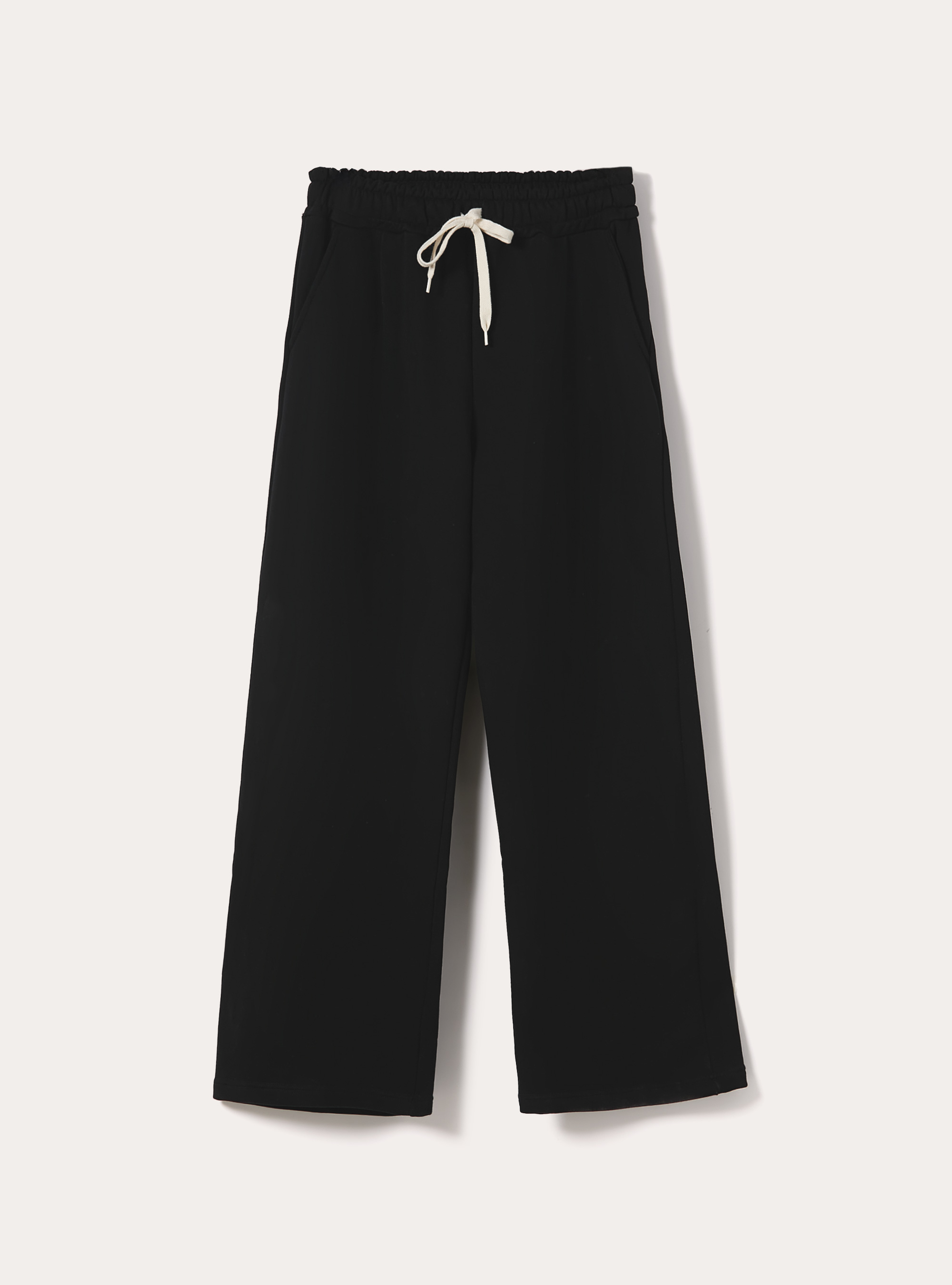 Jogginghose mit weitem Bein, BK1 BLACK