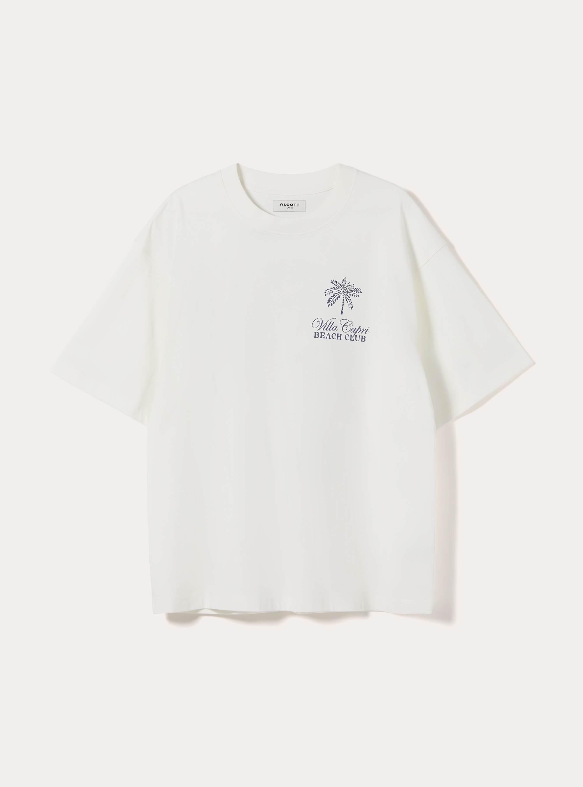 Boxy Fit T-Shirt Capri Amore Mio, WH2 WHITE