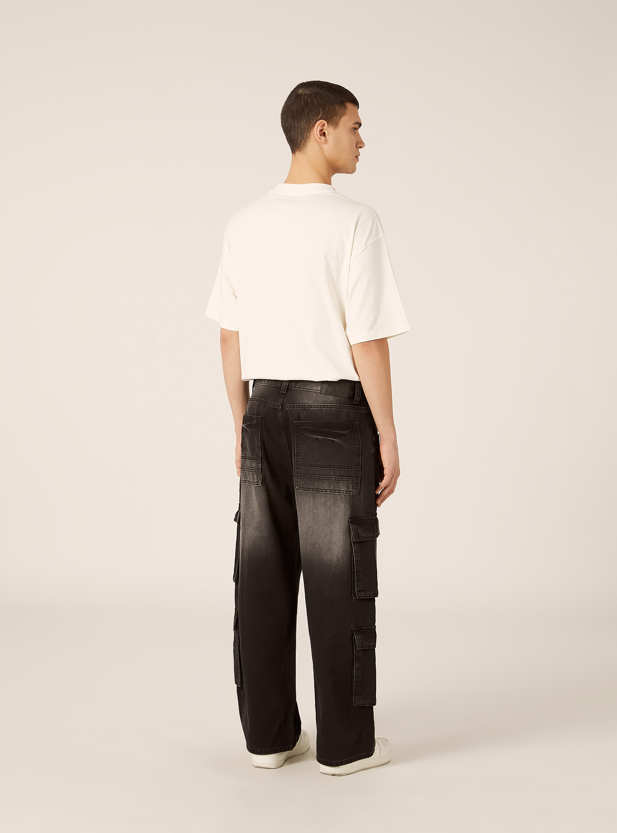 Vaqueros cargo, D000 BLACK